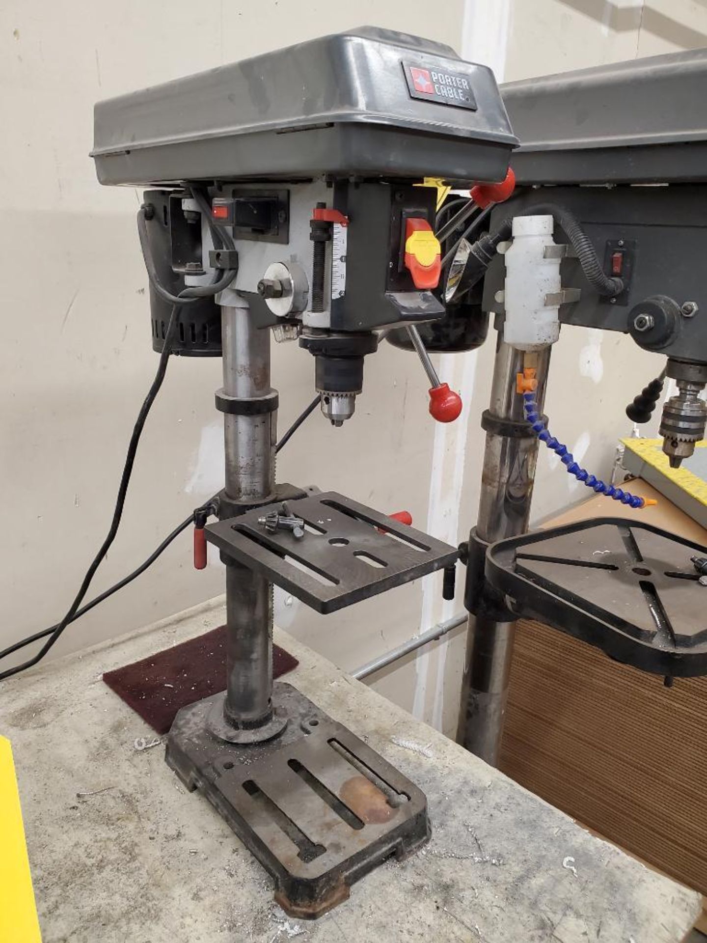 Porter-Cable Bench Top Vertical Drill Press, 7-1/2" X 6-1/2" Adjustable Height Table, 2" Head Adjust - Image 3 of 6