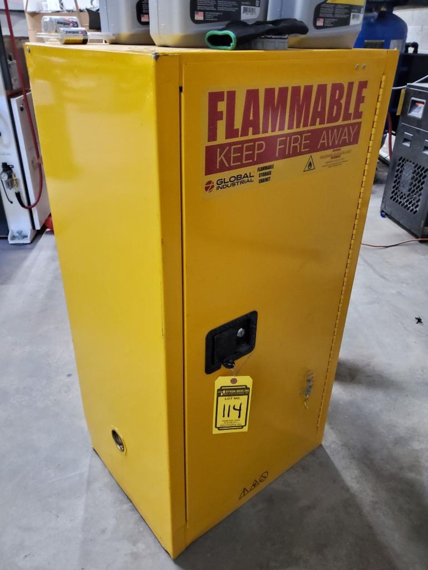 (2) Global 45-Gallon Flammable Storage Cabinets - Image 4 of 4