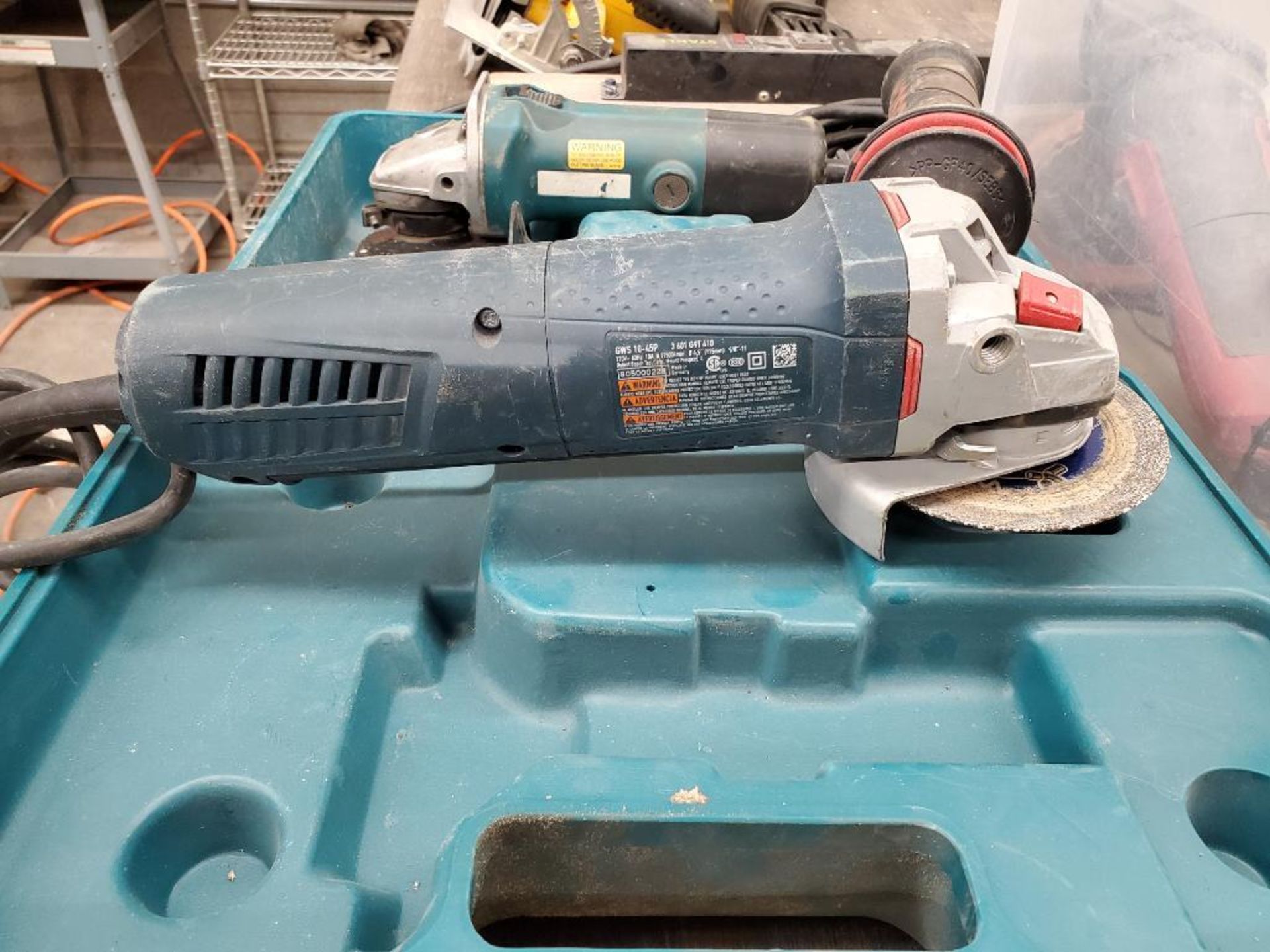 (2) 4" Angle Grinders; Makita & Bosch - Image 2 of 4