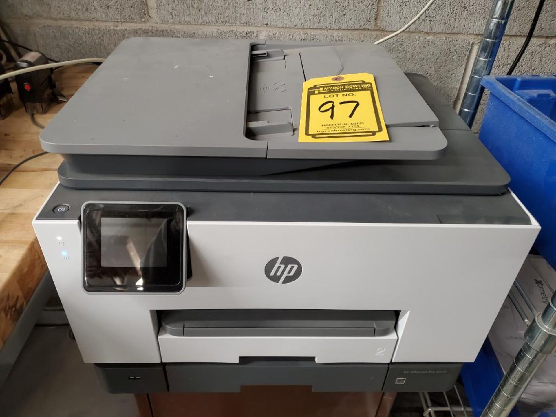 (3) Printers; HP Laser Jet Enterprise MFP M528 Copy/Scan/Print/Fax Machine, (2) Printers in Shipping - Image 6 of 8