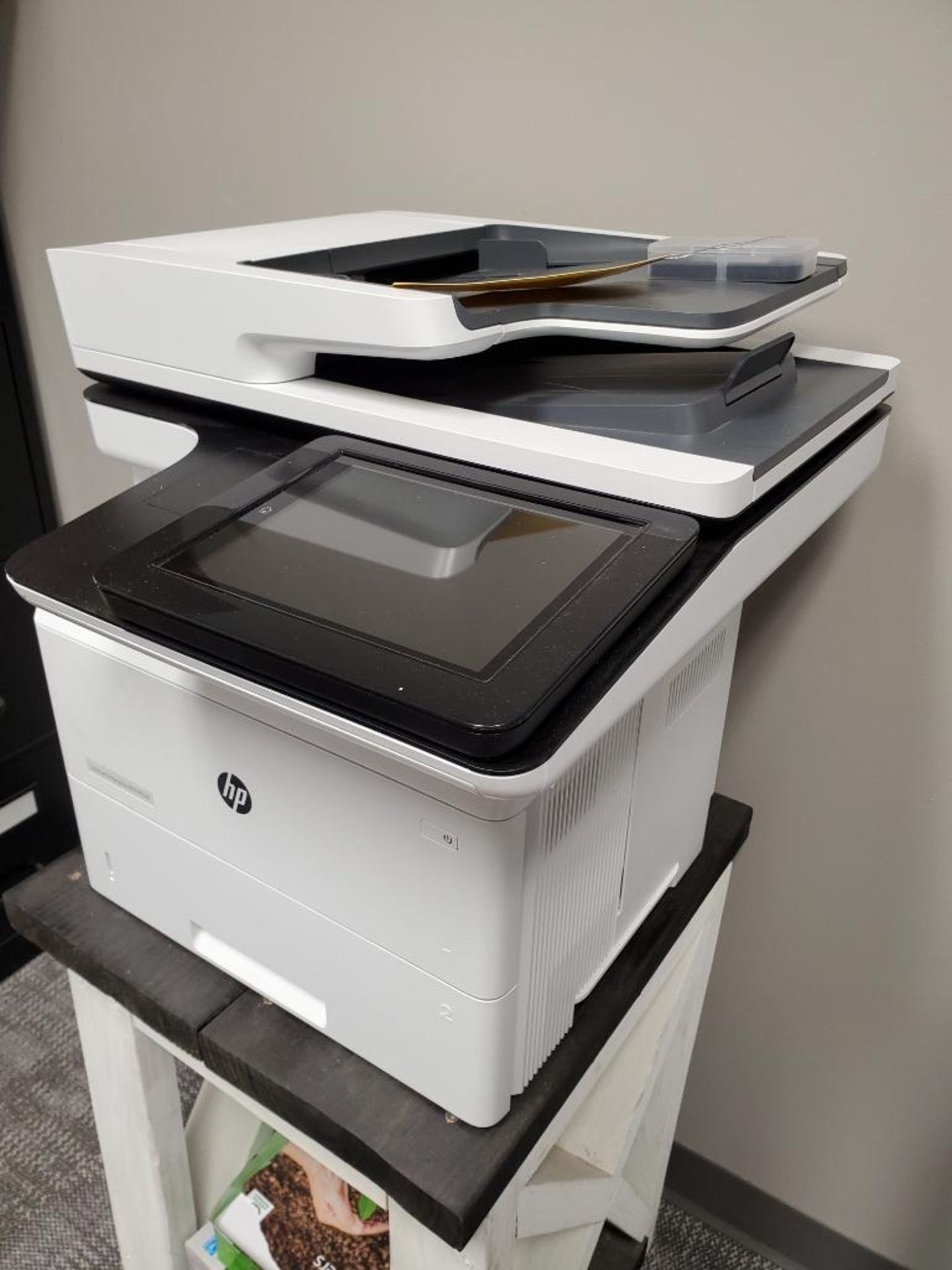 (3) Printers; HP Laser Jet Enterprise MFP M528 Copy/Scan/Print/Fax Machine, (2) Printers in Shipping - Image 2 of 8