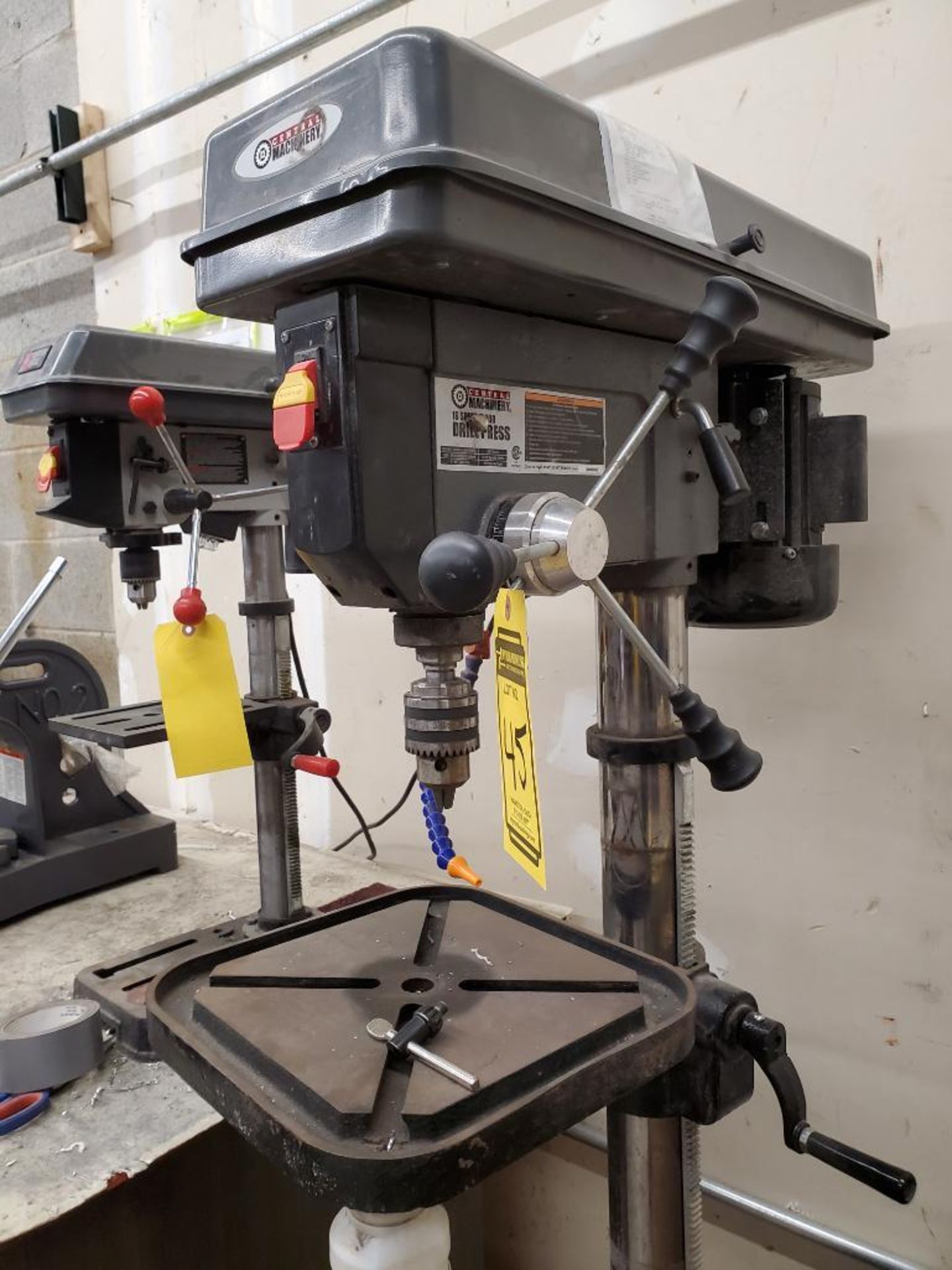 Central Machinery 16-Speed Vertical Drill Press, 220-3,600 RPM, 5/8" Chuck, Mt3 Spindle, 12-3/4" x 1 - Image 4 of 9