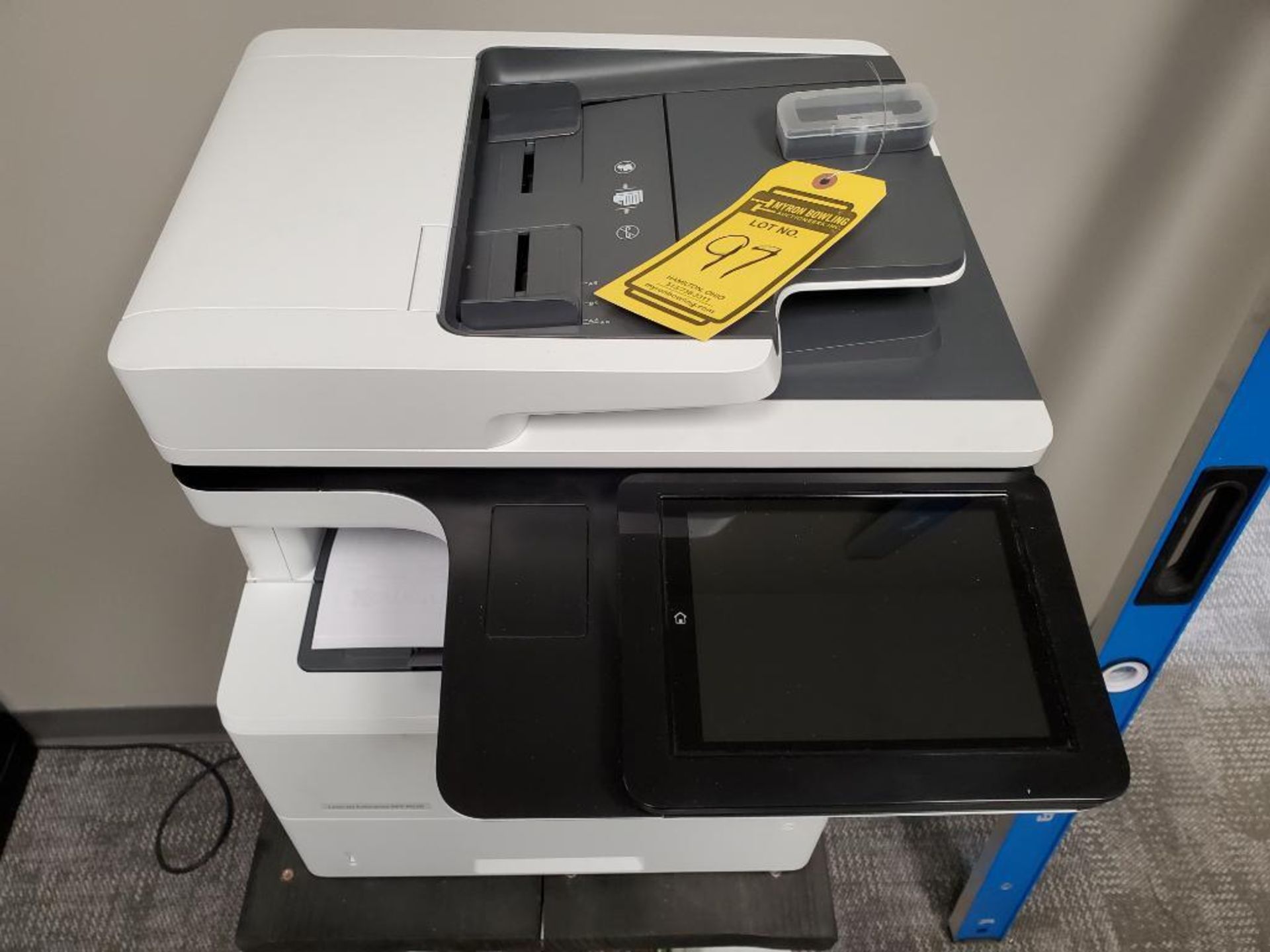 (3) Printers; HP Laser Jet Enterprise MFP M528 Copy/Scan/Print/Fax Machine, (2) Printers in Shipping - Image 3 of 8