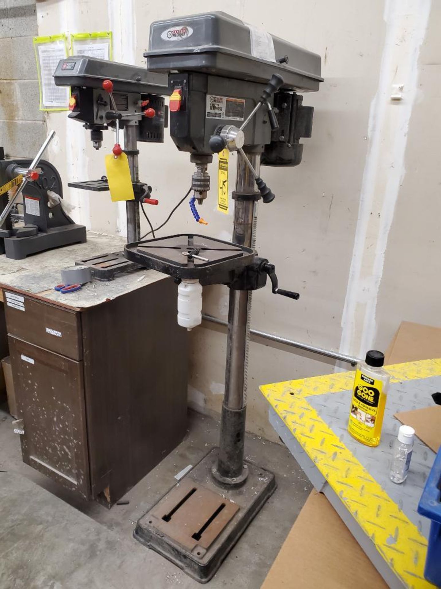 Central Machinery 16-Speed Vertical Drill Press, 220-3,600 RPM, 5/8" Chuck, Mt3 Spindle, 12-3/4" x 1 - Image 3 of 9