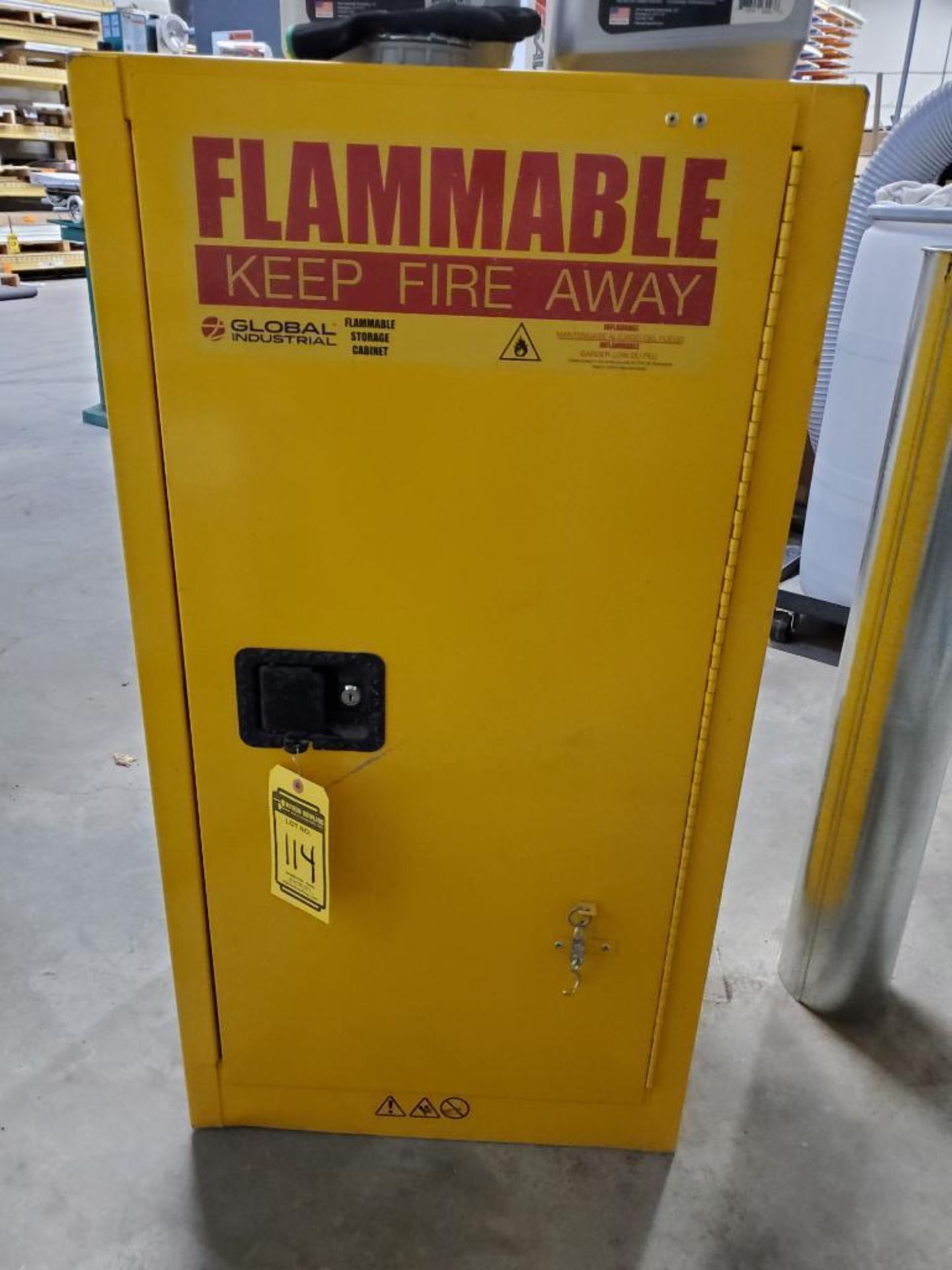 (2) Global 45-Gallon Flammable Storage Cabinets - Image 2 of 4