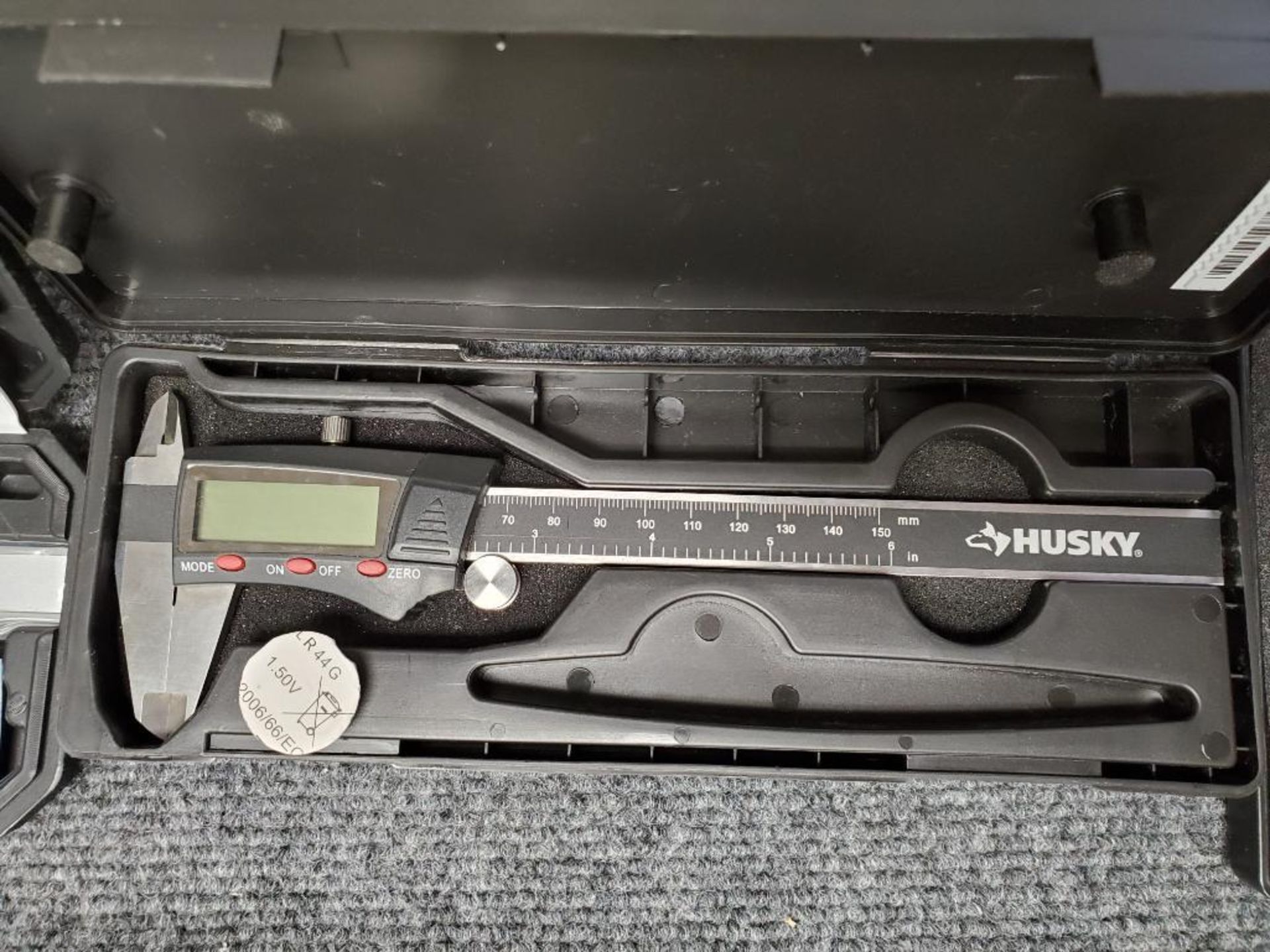 (2) Digital OD/ID Digital Calipers; Husky & (New) Off Brand - Image 2 of 5