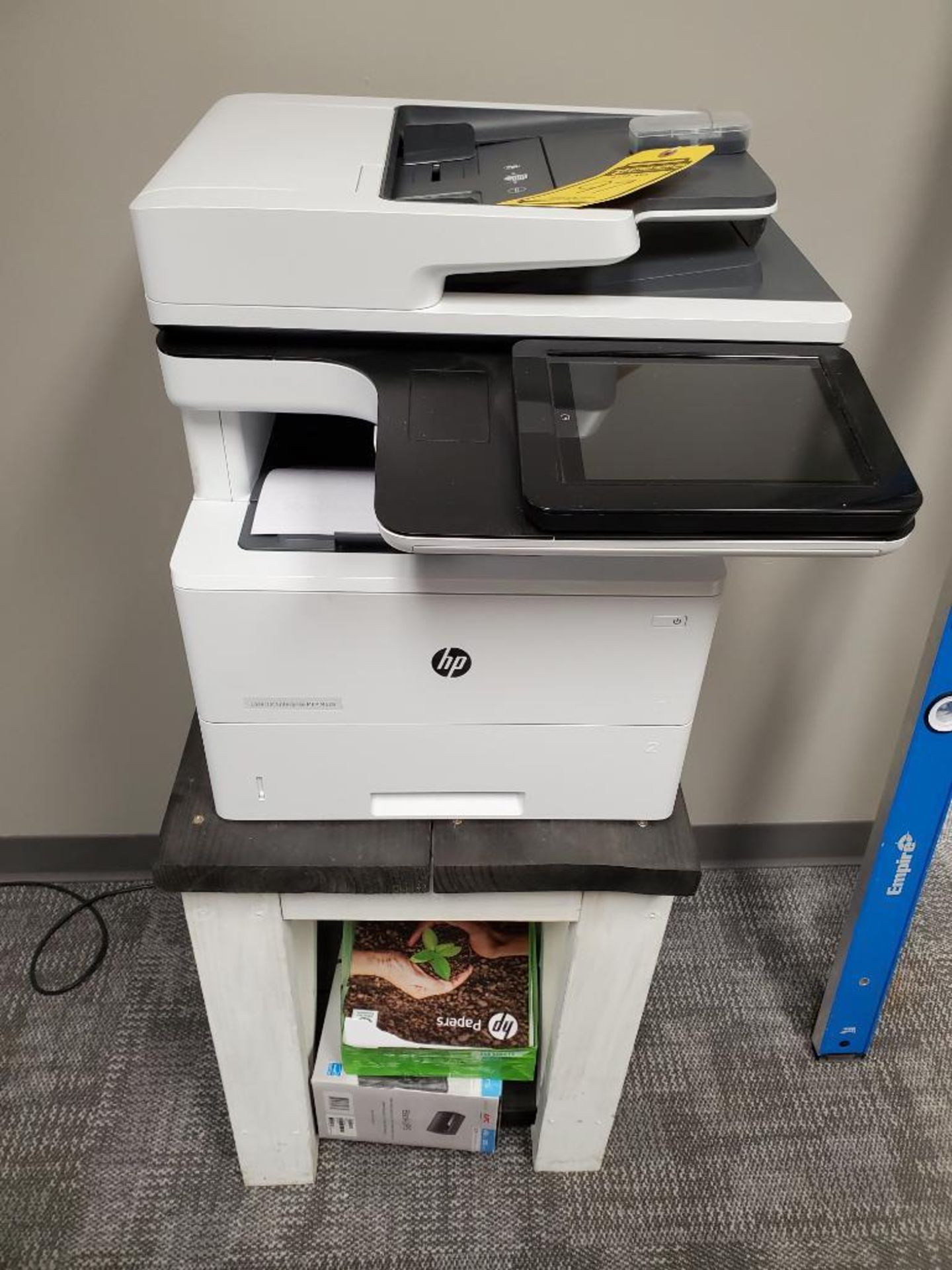 (3) Printers; HP Laser Jet Enterprise MFP M528 Copy/Scan/Print/Fax Machine, (2) Printers in Shipping