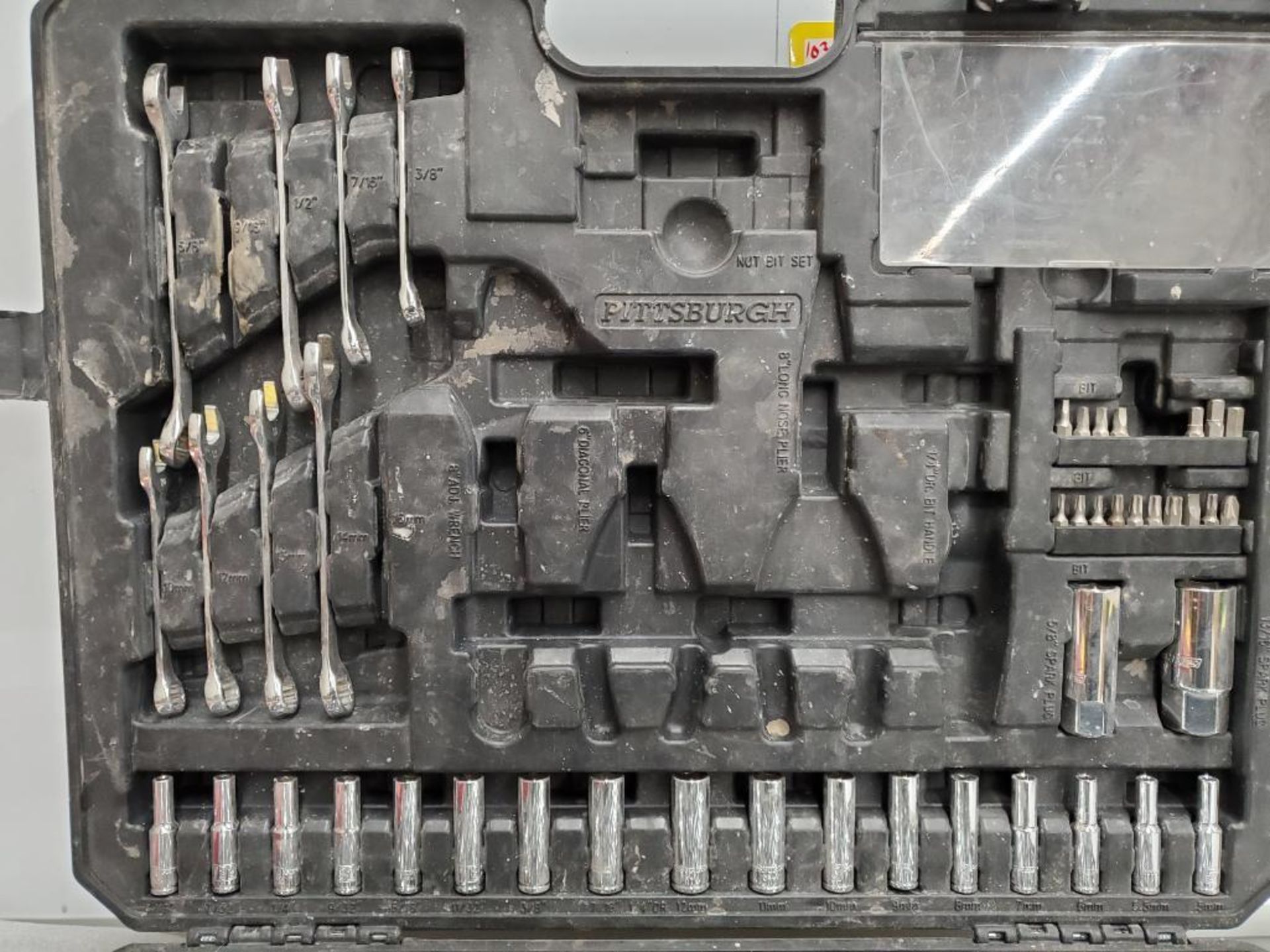 Pittsburgh Combination Socket & Wrench Set, 1/4" - 1/2" Drive, Husky 10-Pc. 1/2" Socket Set, Up to 2 - Image 4 of 5