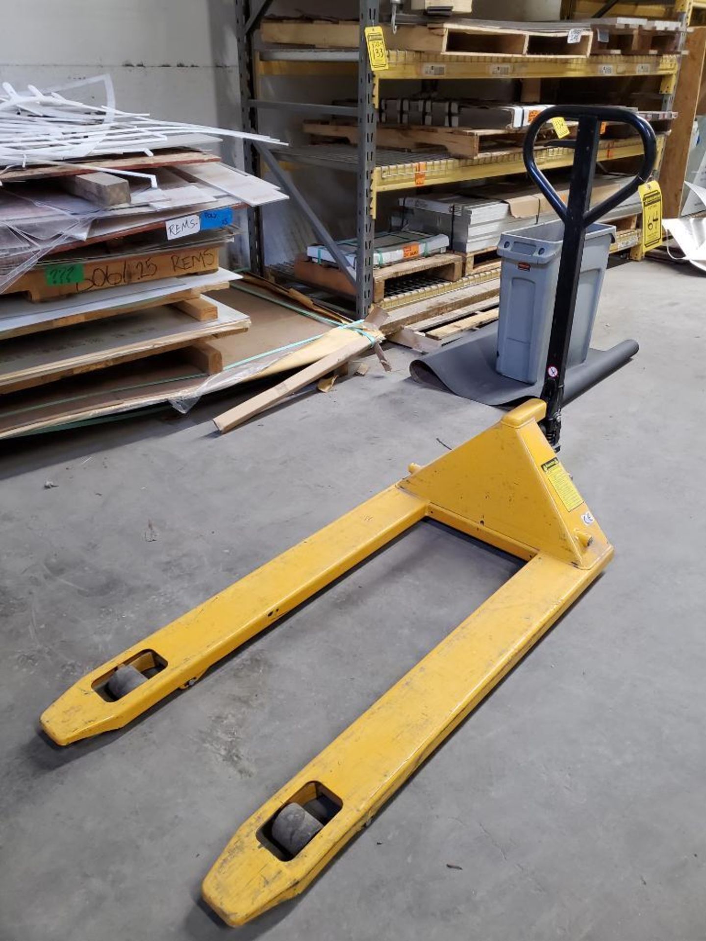 Wesco 4,400 LB. Hydraulic Pallet Jack, 48" x 6" Forks - Image 3 of 4