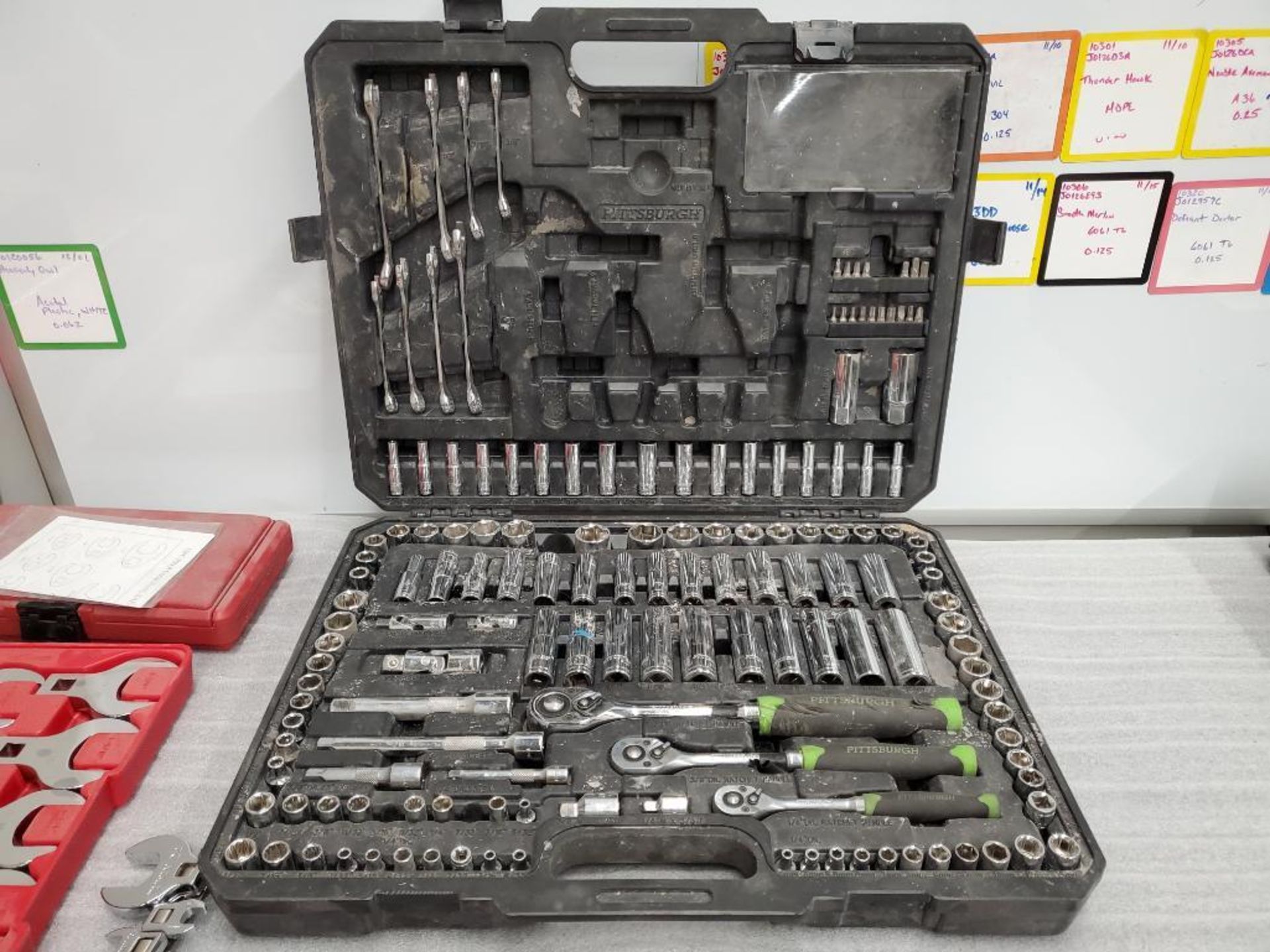 Pittsburgh Combination Socket & Wrench Set, 1/4" - 1/2" Drive, Husky 10-Pc. 1/2" Socket Set, Up to 2