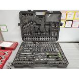 Pittsburgh Combination Socket & Wrench Set, 1/4" - 1/2" Drive, Husky 10-Pc. 1/2" Socket Set, Up to 2