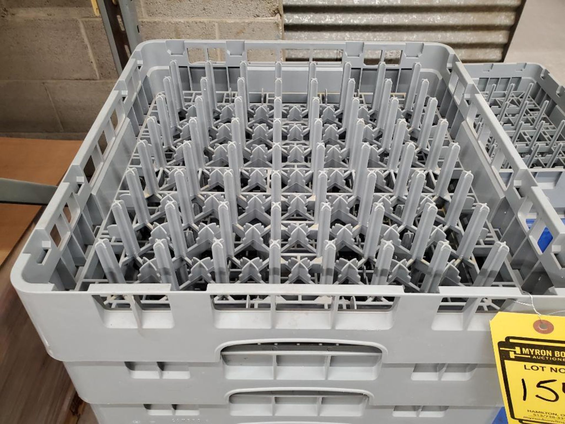 Cambro Stackable Plastic Parts Divider Pallets - Image 2 of 2