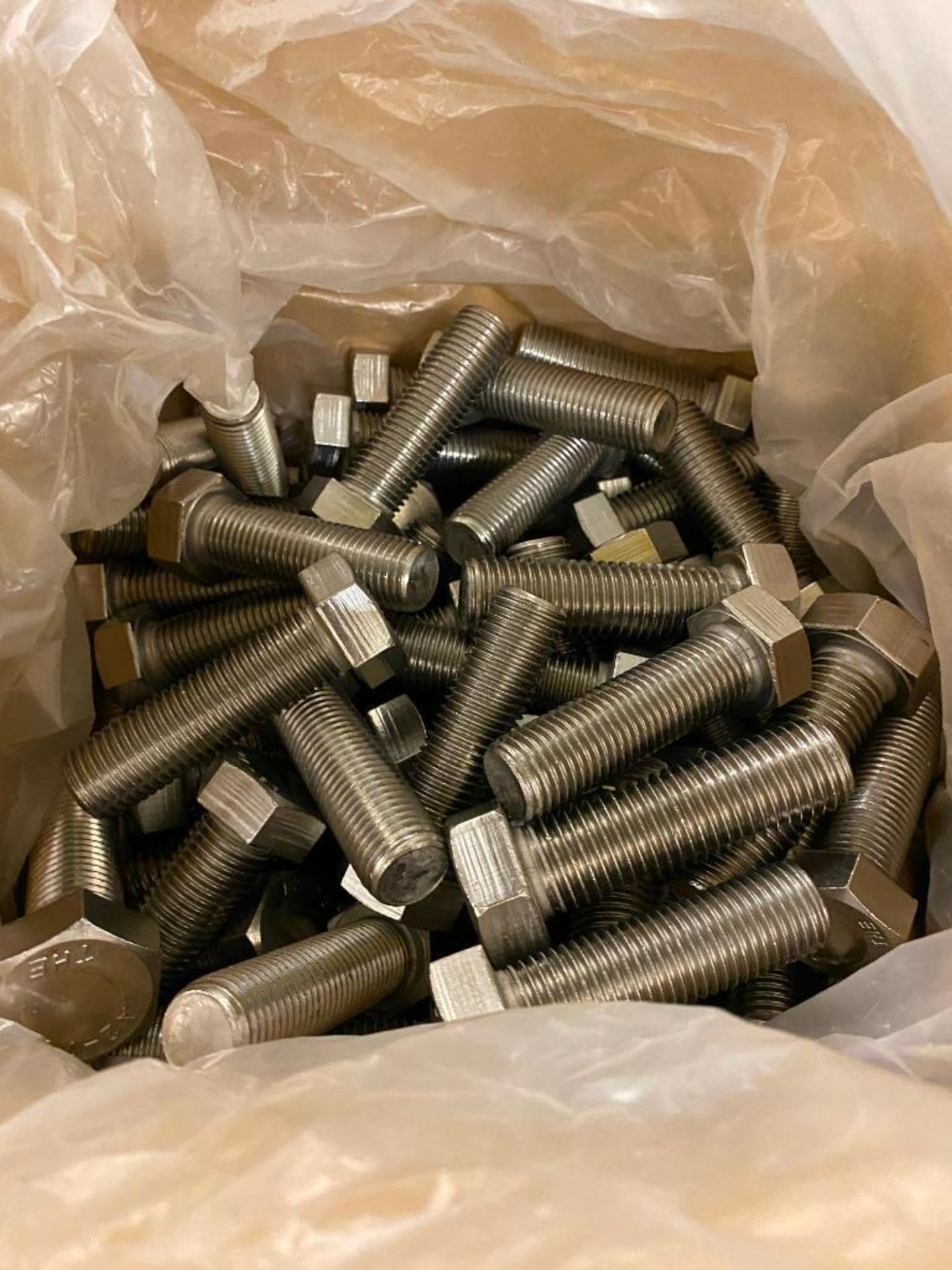 (12) Skids of Eaton Brackets, Pipe Fittings 2"-6", Stainless Hex Head Bolts, Studs & Nuts, Stainless - Image 21 of 27