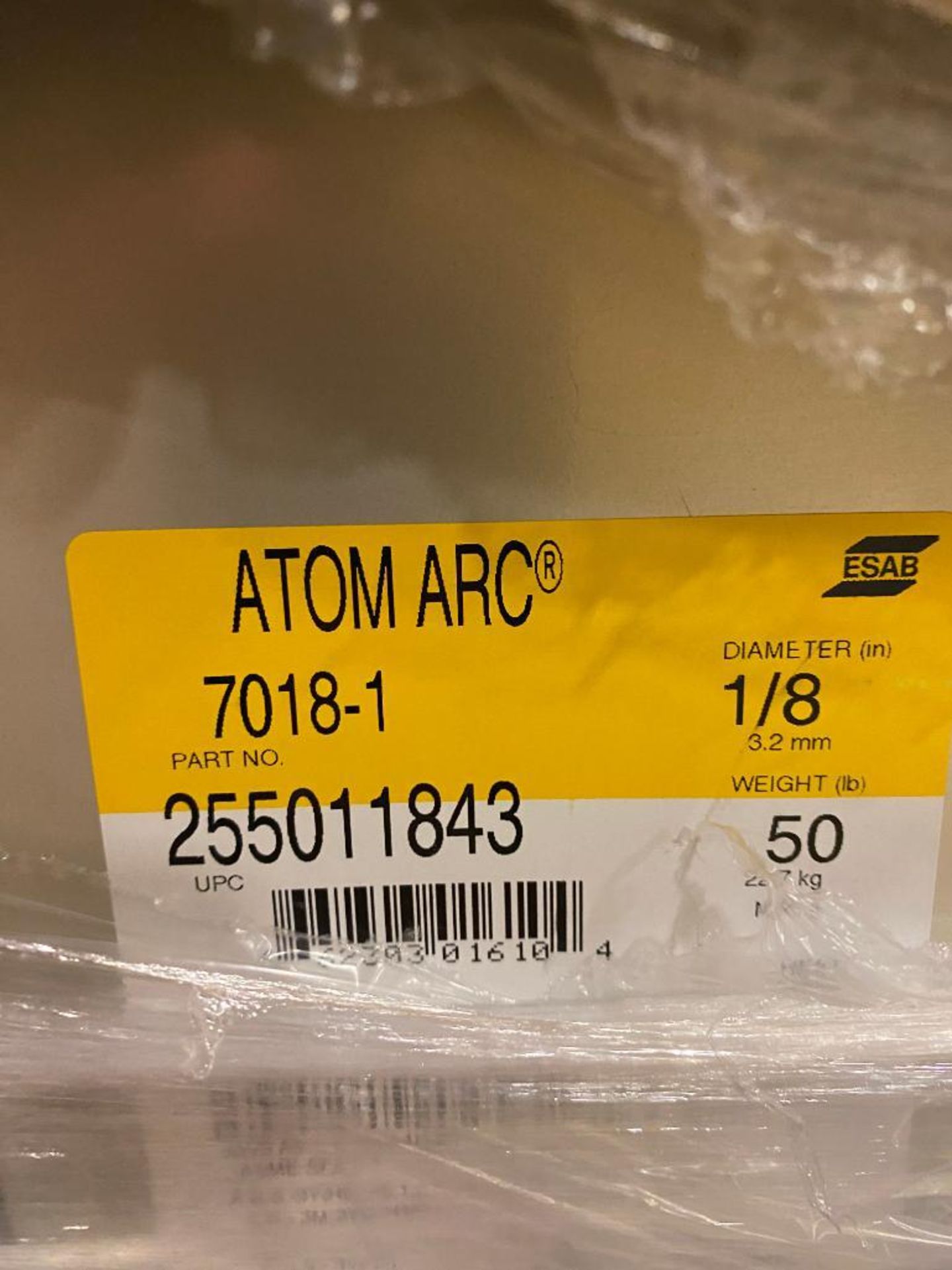 Skid of Esab Atom ARC 7018-1 1/8" Electrodes - Image 3 of 3