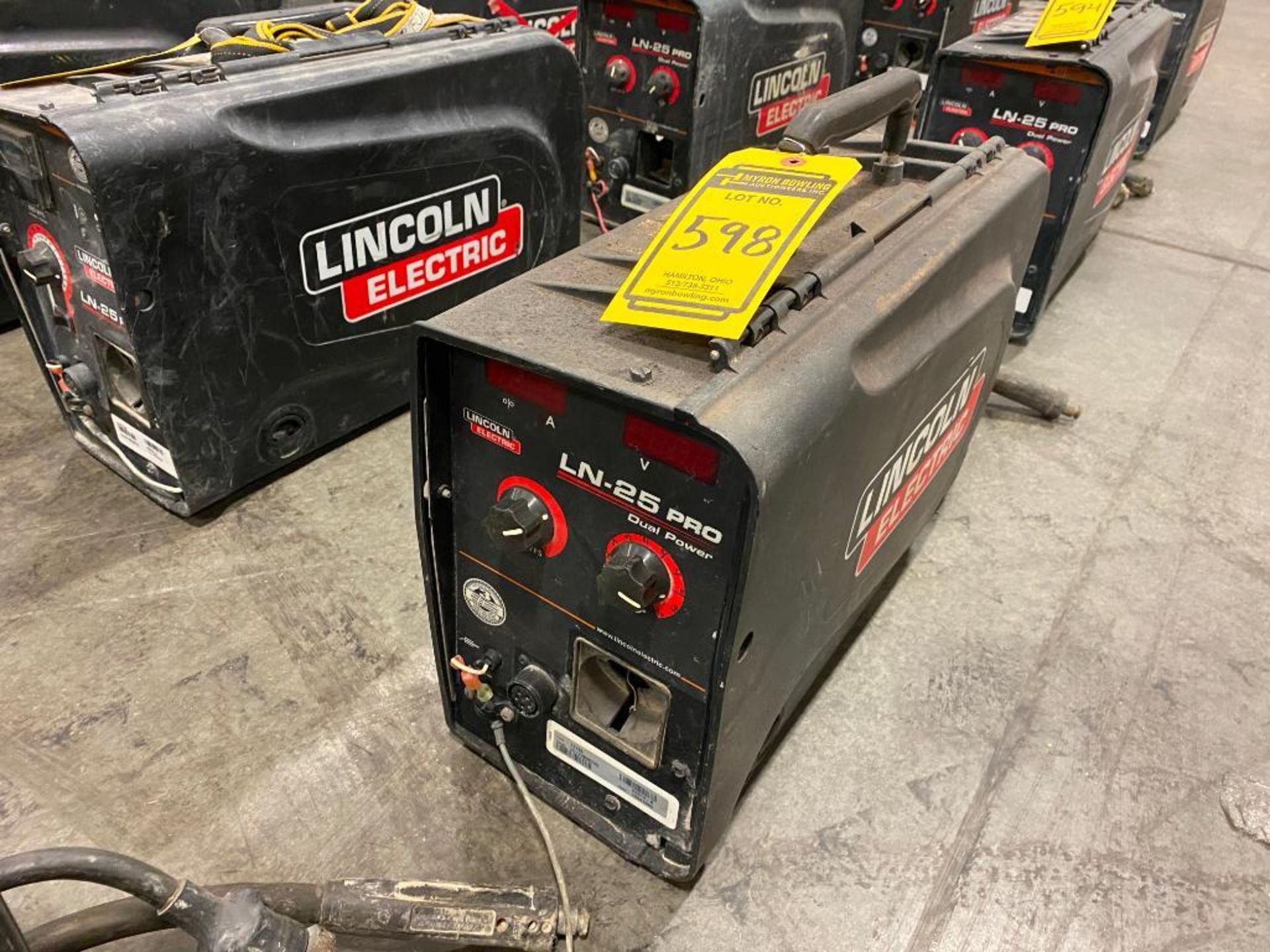 Lincoln LN-25 Pro Dual Power Wire Feeder Suitcase Welder, S/N U1170808743 - Image 2 of 3