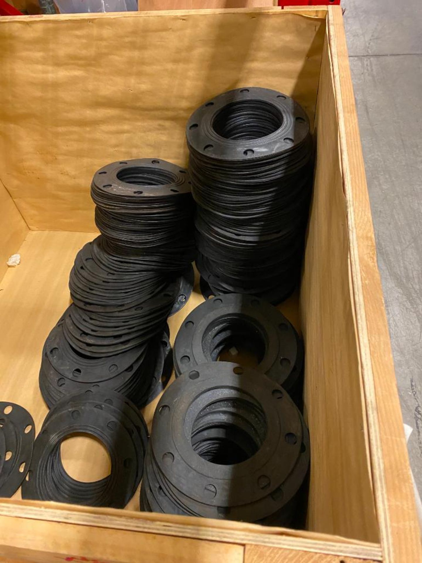 (10) Skids of Assorted Rubber Gaskets, Flange Rings & Pipe Covers, Bo Metals Void Caps, Coated Bolts - Image 11 of 11