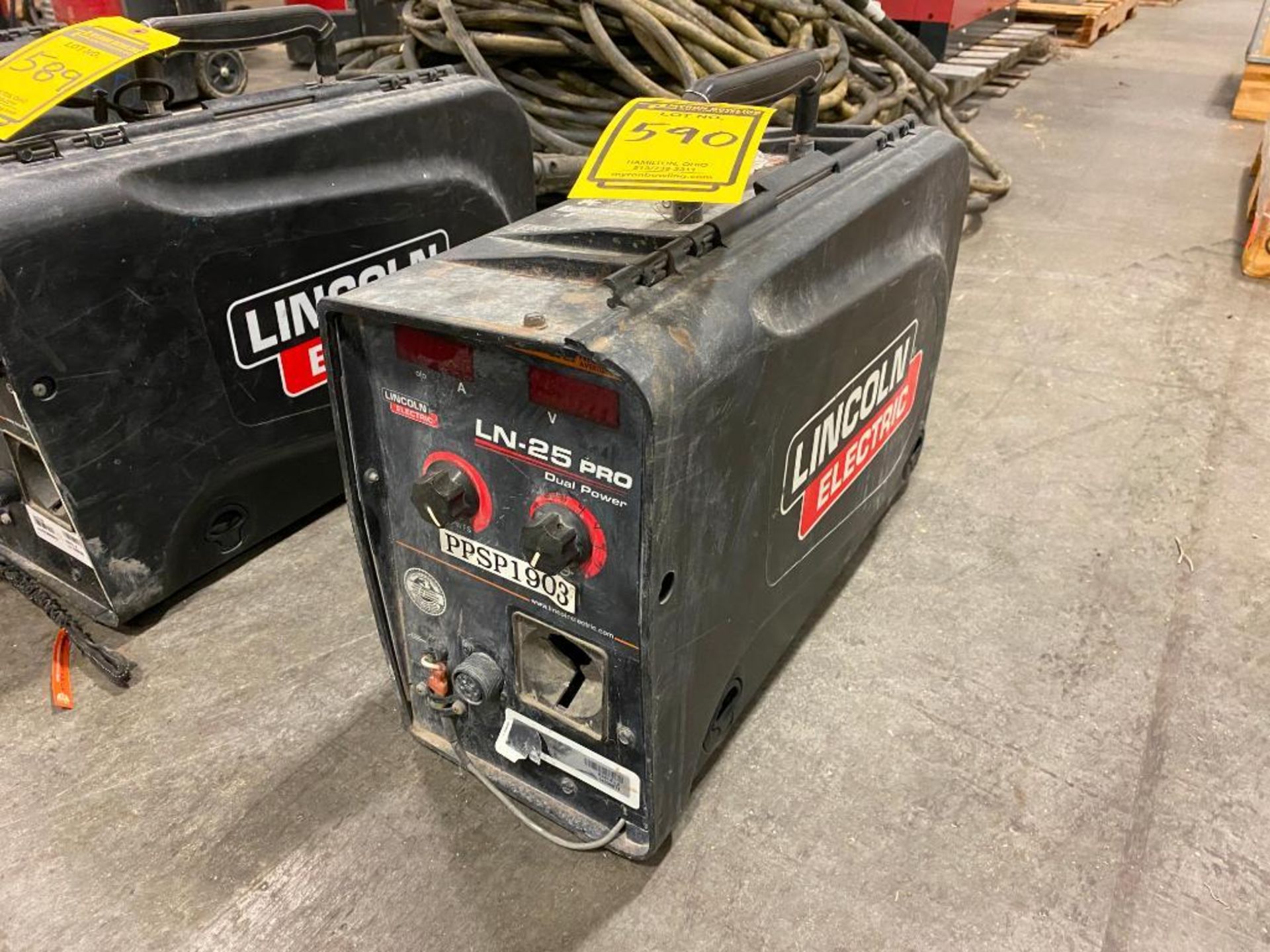 Lincoln LN-25 Pro Dual Power Wire Feeder Suitcase Welder, S/N N/A - Image 2 of 3