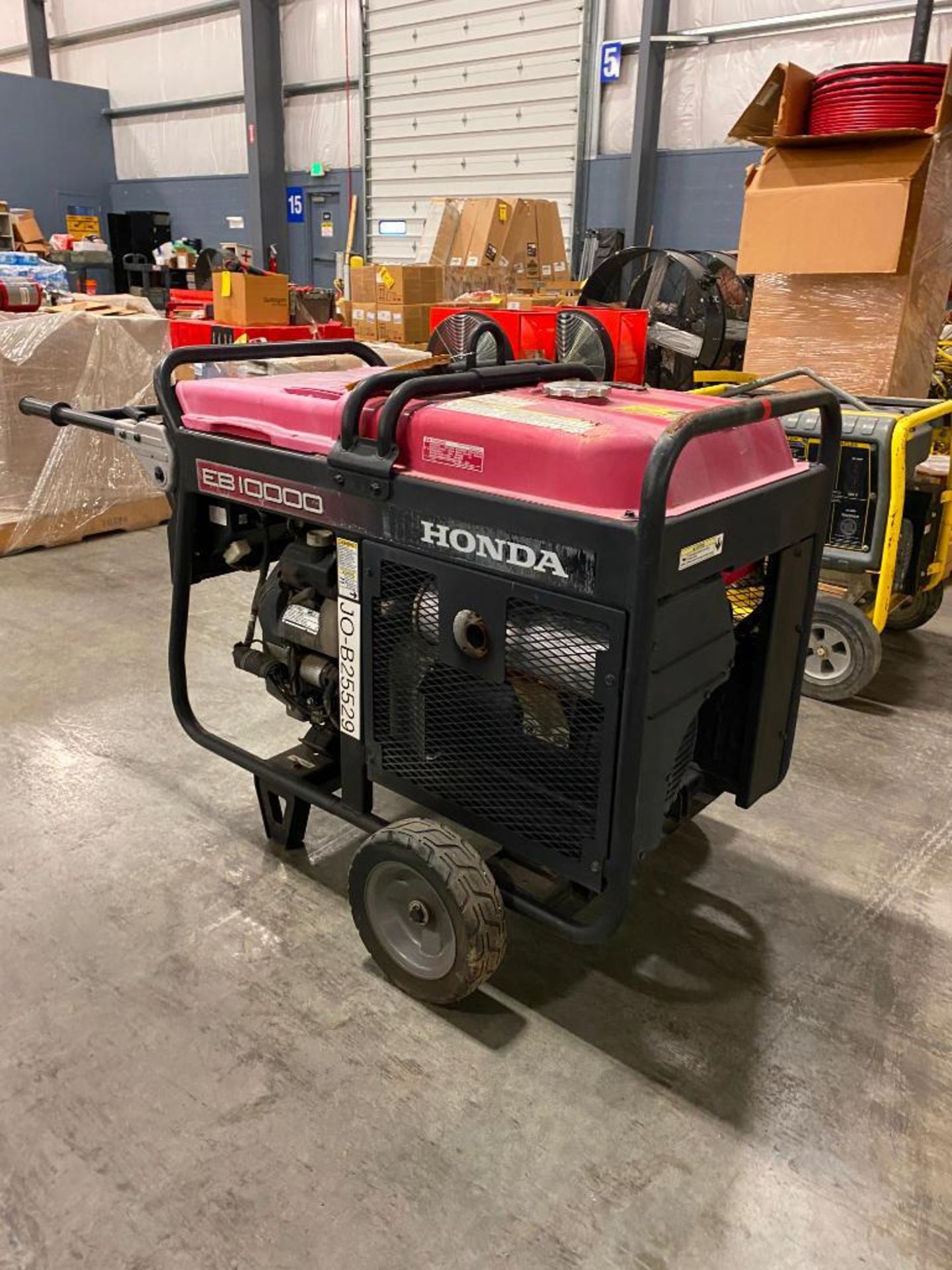 Honda EBI 10000, Gasoline Powered Generator, 120V-240V-30A, Digital Control, Electric Start - Image 2 of 6