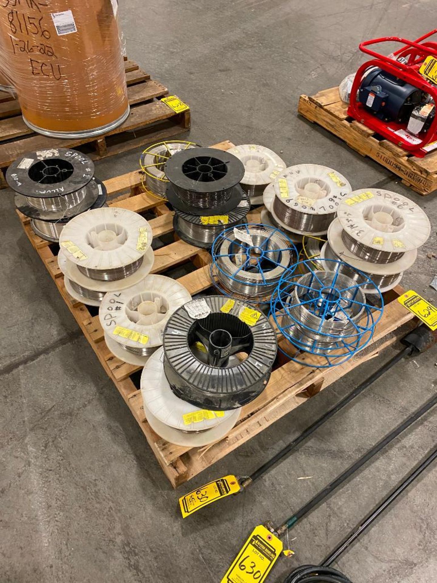 Assorted Esab Weld Wire Spools