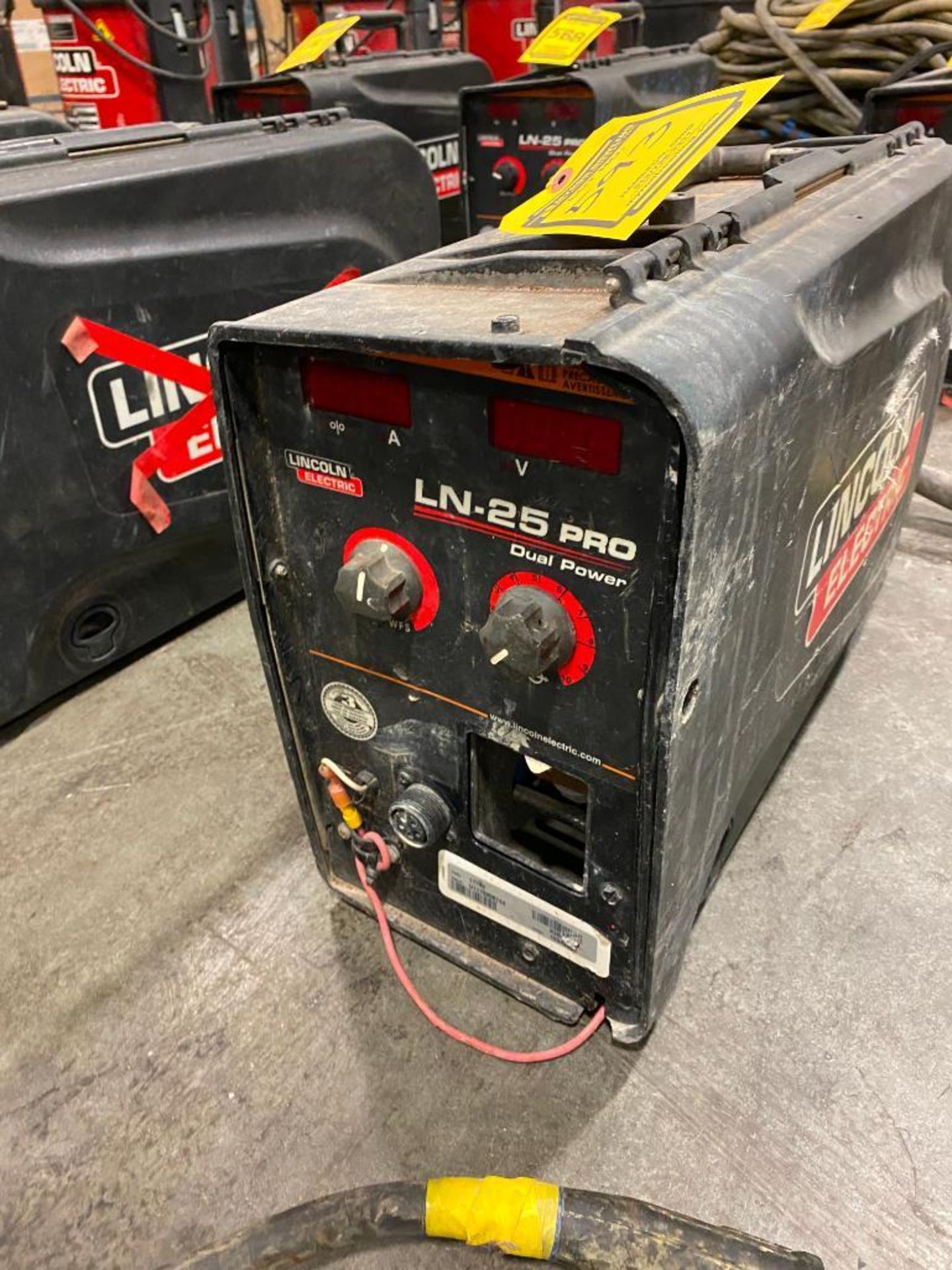 Lincoln LN-25 Pro Dual Power Wire Feeder Suitcase Welder, S/N U11708008744 - Image 3 of 3