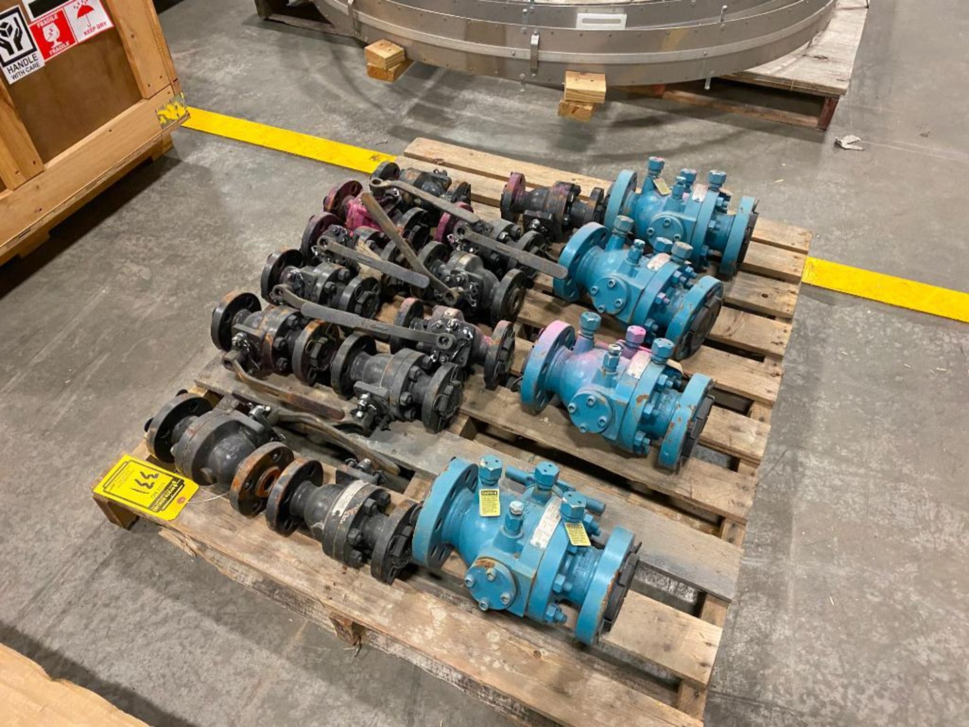 (4) Skids of Assorted Size Used Valves, 1/2"-6" - Image 7 of 11