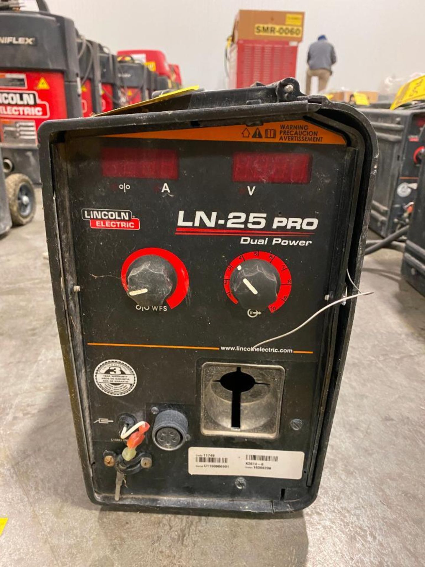 Lincoln LN-25 Pro Dual Power Wire Feeder Suitcase Welder, S/N U1190906901 - Image 3 of 3