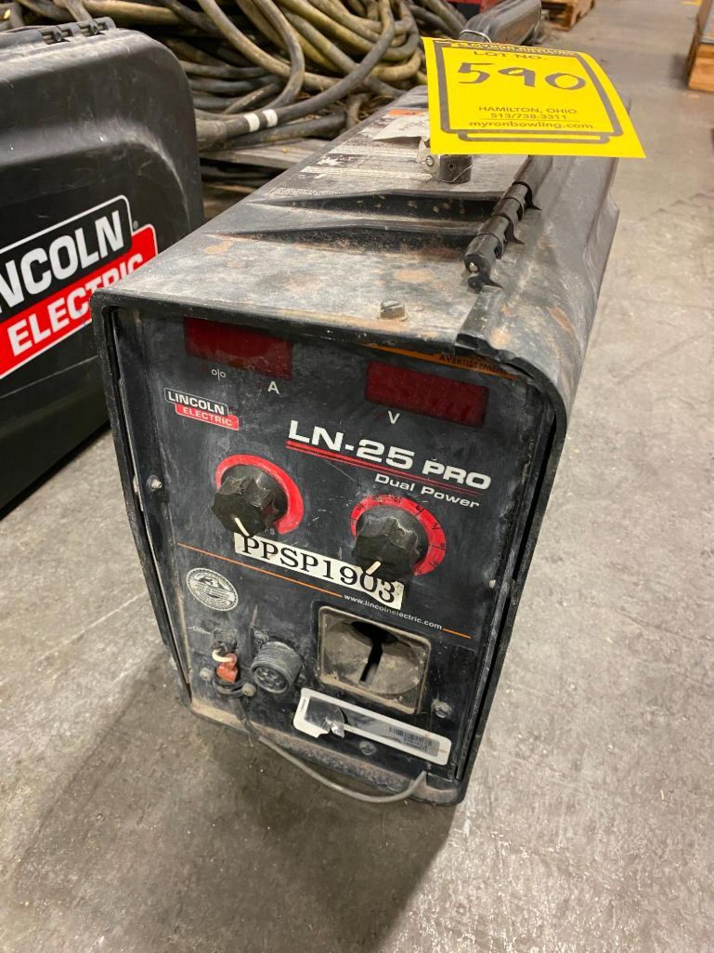 Lincoln LN-25 Pro Dual Power Wire Feeder Suitcase Welder, S/N N/A - Image 3 of 3