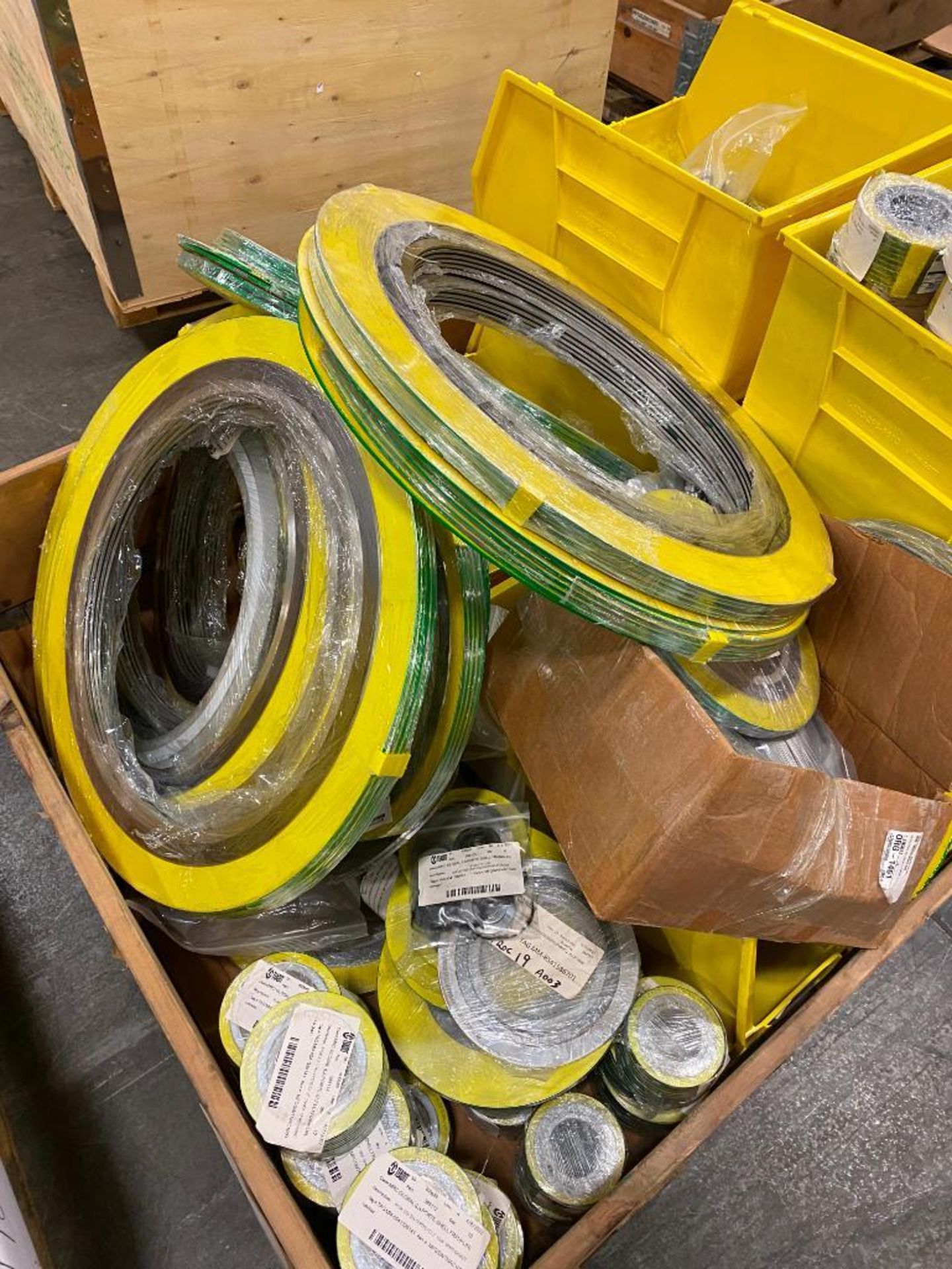 (3) Skids of Assorted Size Spiral Wound Gaskets, 1"-48" - Image 6 of 14