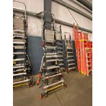 Little Giant Ladder Systems Cage Ladder, 4'10"-8'8" Max. Standing Level