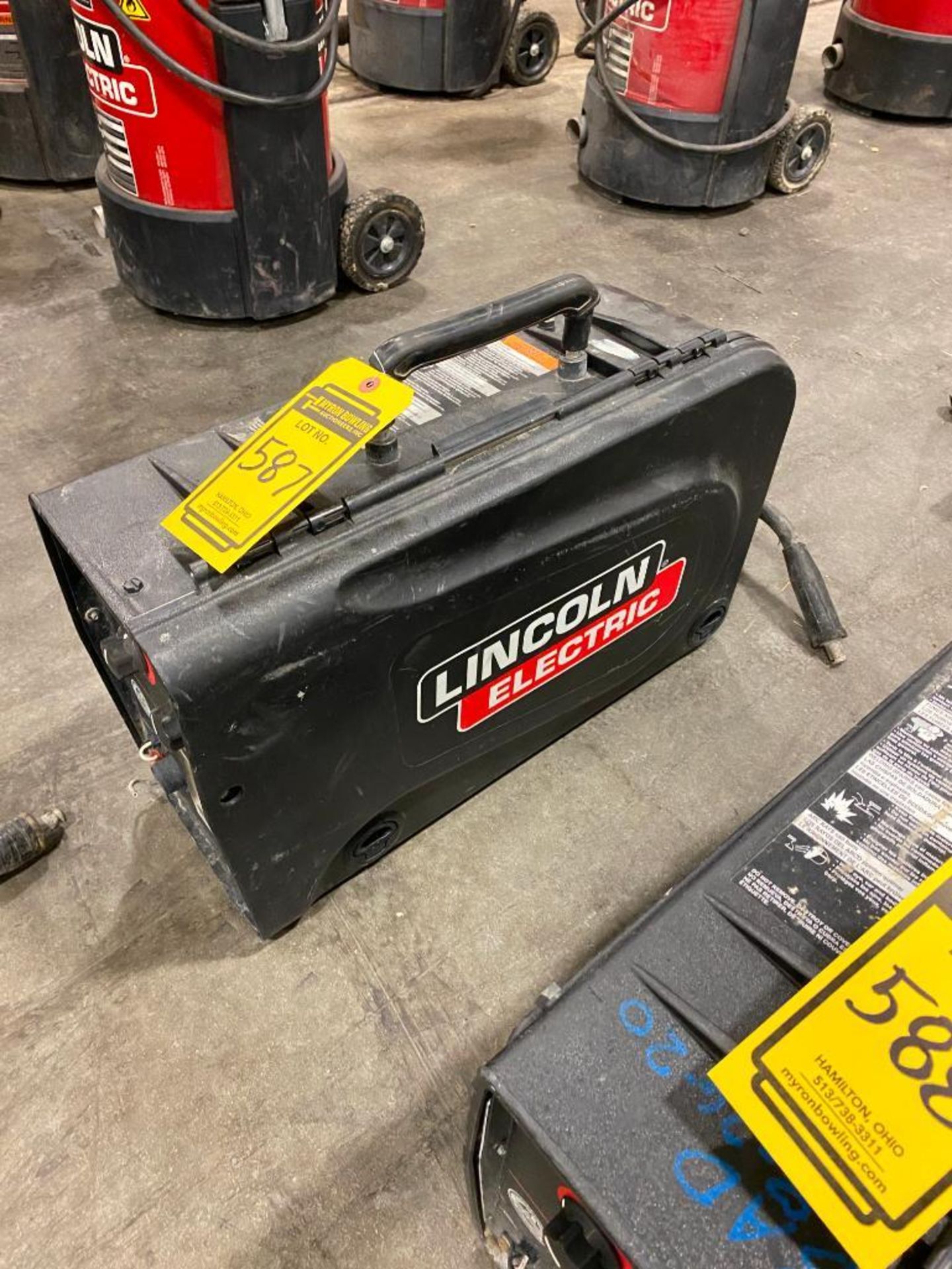 Lincoln LN-25 Pro Dual Power Wire Feeder Suitcase Welder, S/N U1190906912 - Image 2 of 3