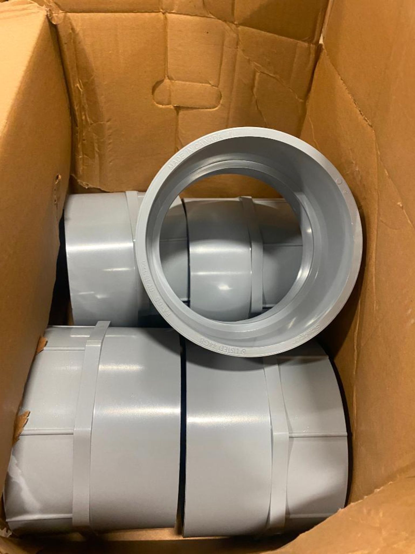 (8) Skids of Ipex Conduit Spacers, 2x3, 4x3, 3x3, 6x3, 6" Couplings & Plugs - Image 5 of 8