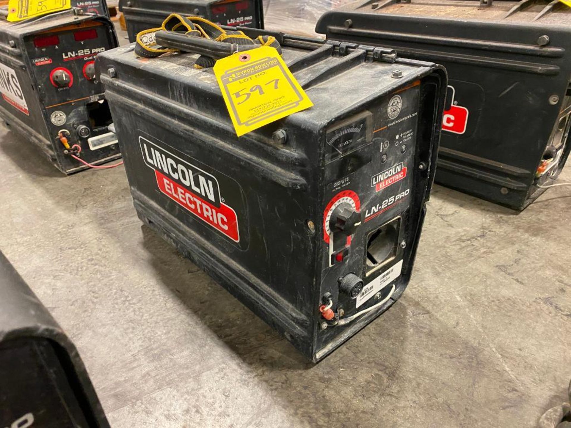 Lincoln LN-25 Pro Dual Power Wire Feeder Suitcase Welder, S/N U1190105174