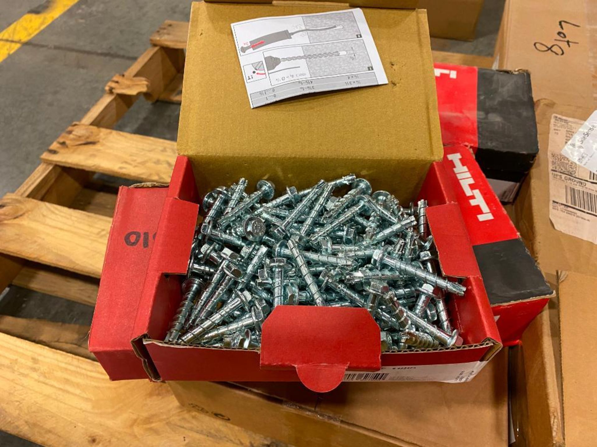 Skid of (New) Hilti 3/4" x 5-1/2" Anchor Bolts - Image 3 of 4