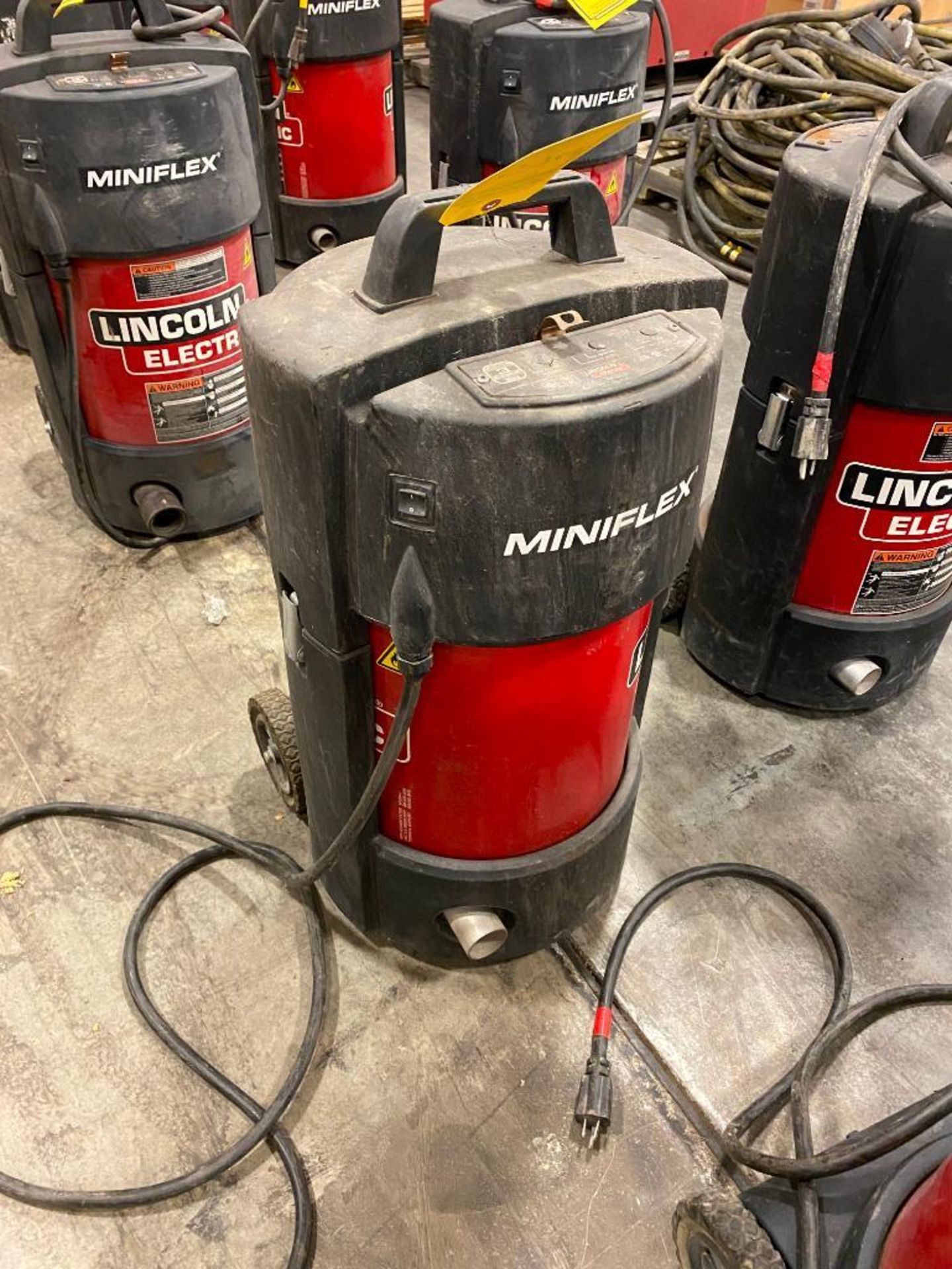 Lincoln Miniflex Portable Welding Fume Extractor, 120V, S/N U6170800028