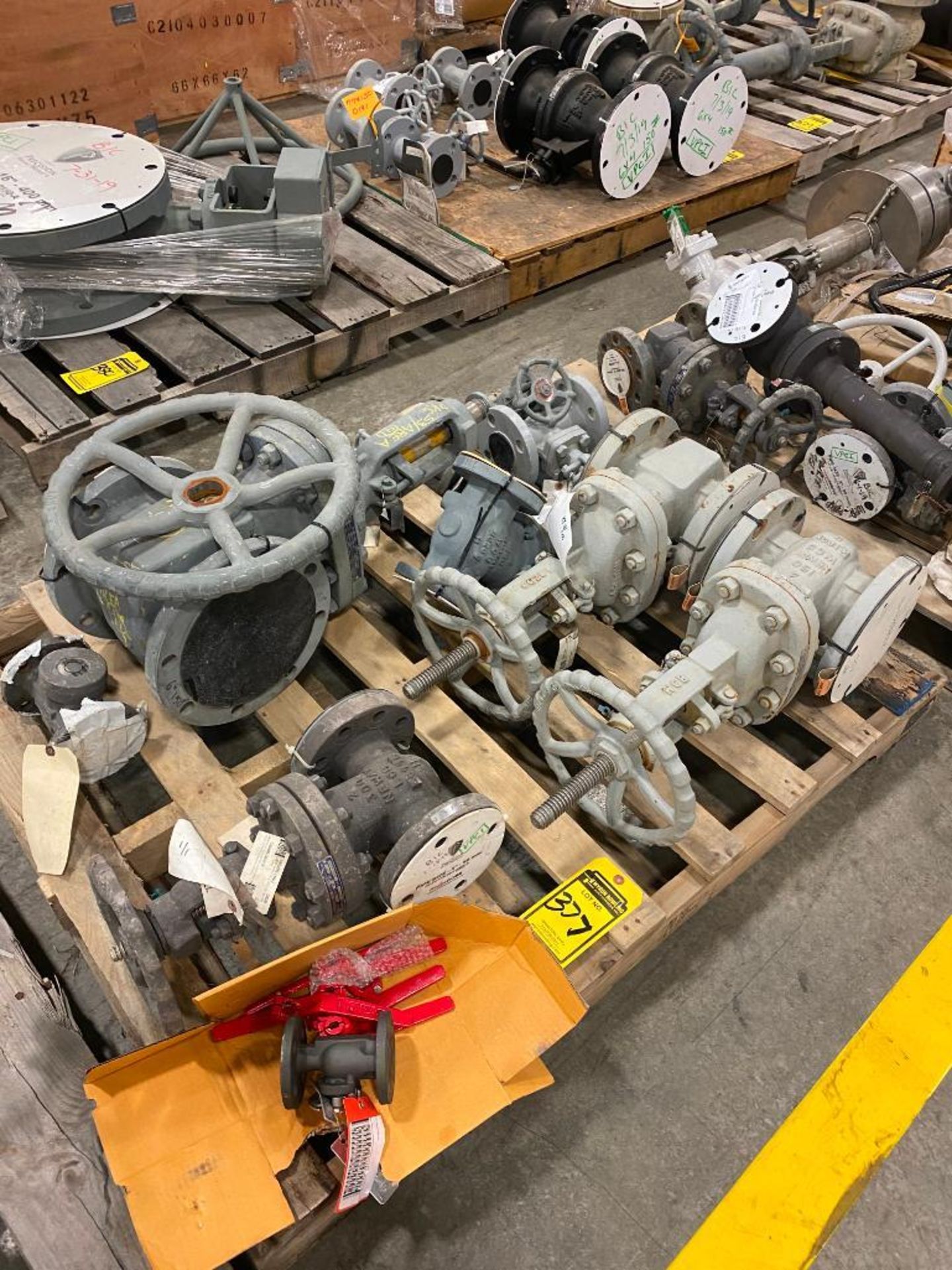 (2) Skids of Assorted Size Valves - Image 2 of 10