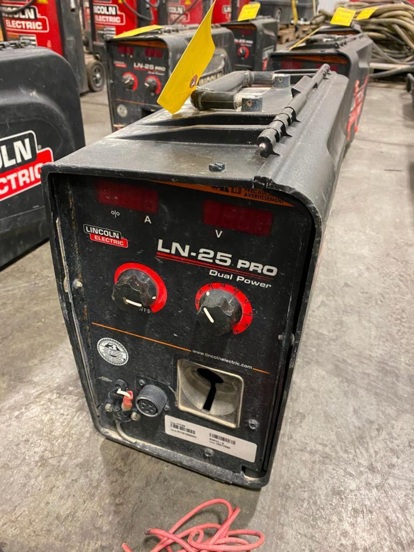 Lincoln LN-25 Pro Dual Power Wire Feeder Suitcase Welder, S/N U1191000591 - Image 3 of 3