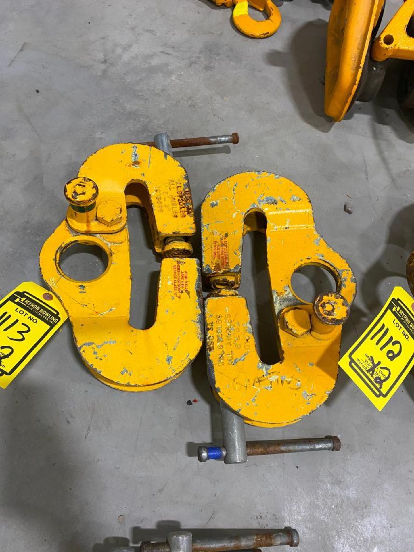 (2) Plate Clamps, 6,720 WLL - Image 2 of 4