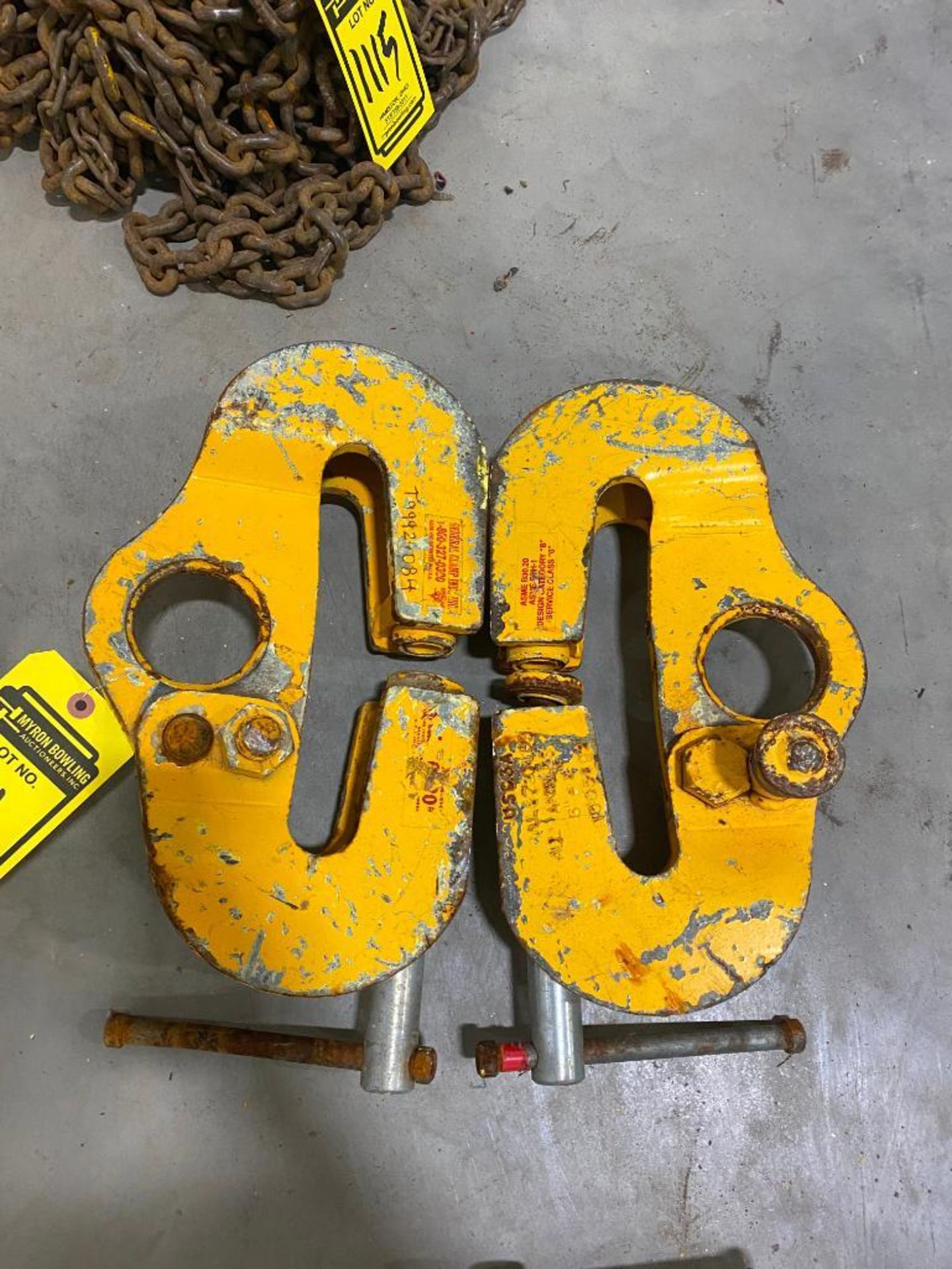 (2) Plate Clamps, 6,720 WLL - Image 2 of 4