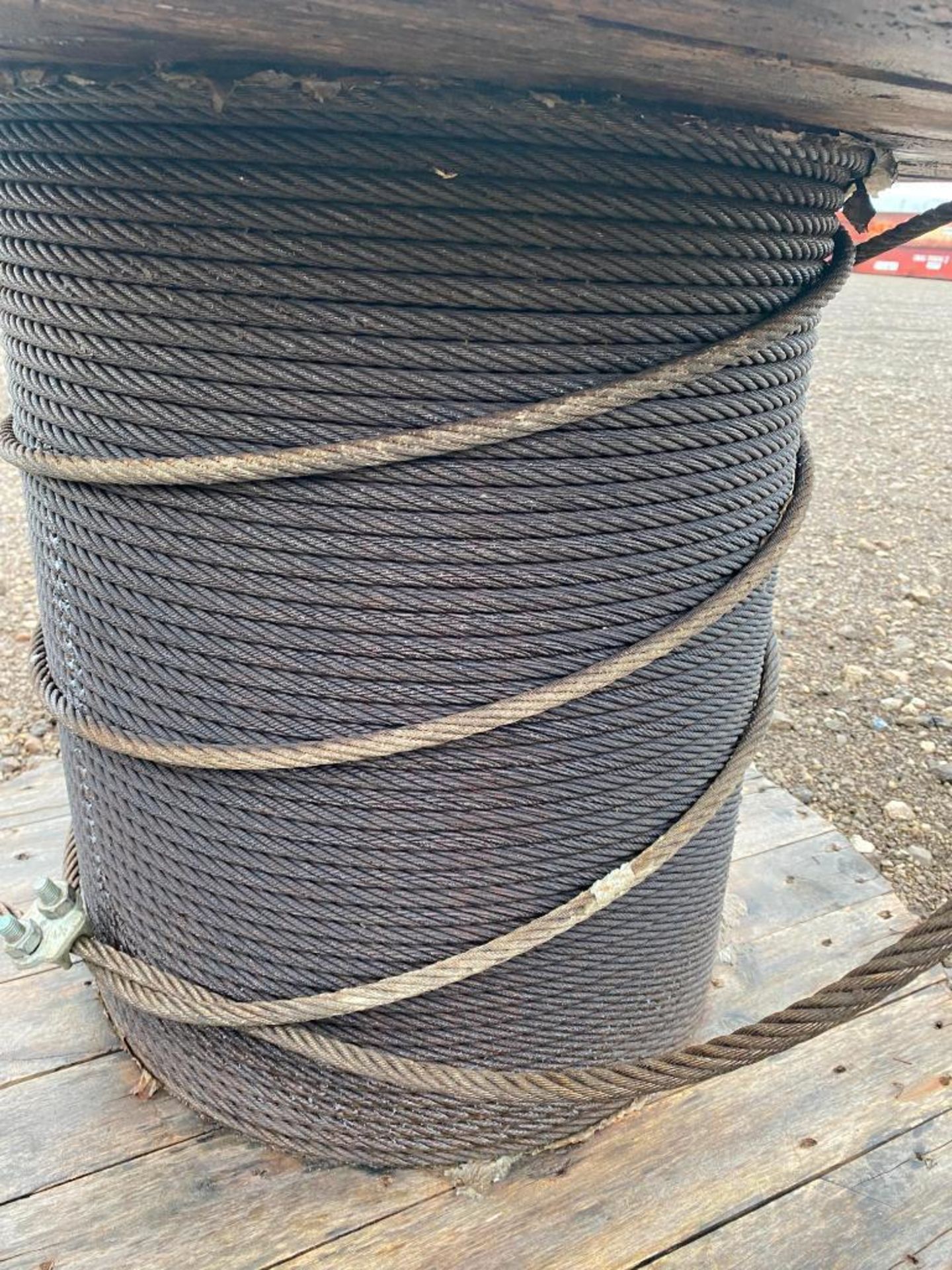 (2) Spools of Wire Rope, 1/2" & 3/4" - Image 6 of 6