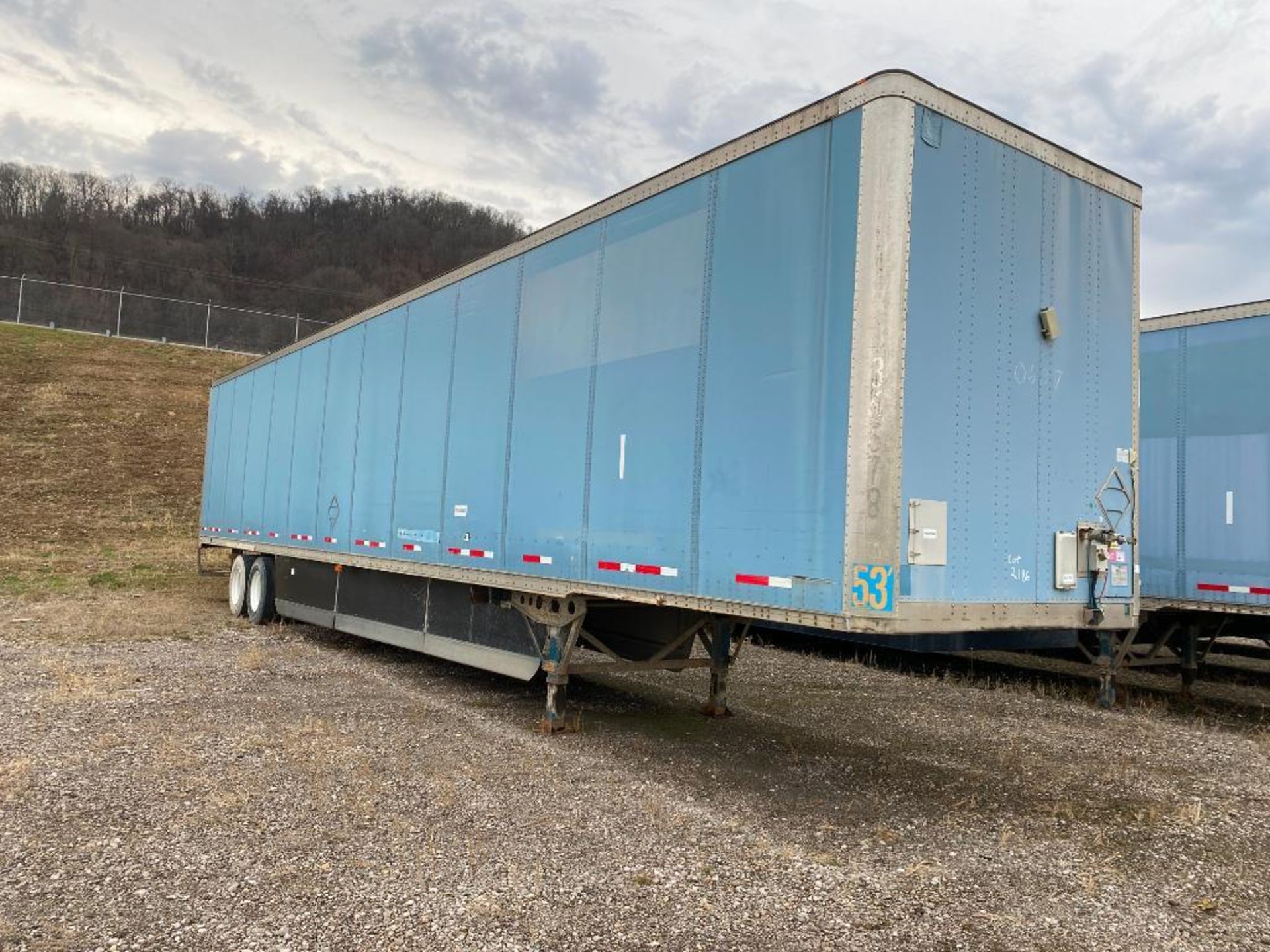 2006 Wabash Van Trailer, 53', Dual Tandem Axle, Vin 1JJV532W87L009703