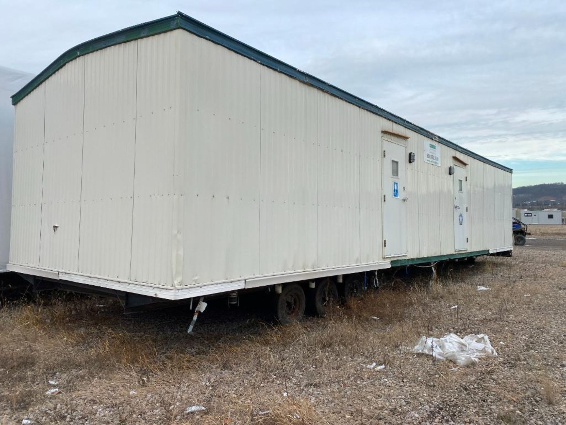 Quadruple Axle Bathroom Trailer, 40' x 164" x 12' - Image 3 of 8