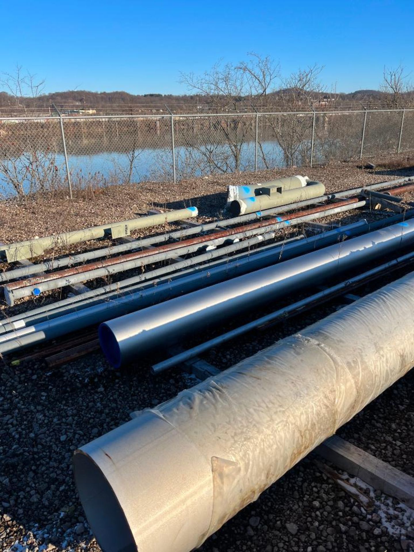 Assorted 340CL1 Stainless Pipe, 1"-18", Most Over 20', Fabricated Steel Pipe - Image 5 of 5