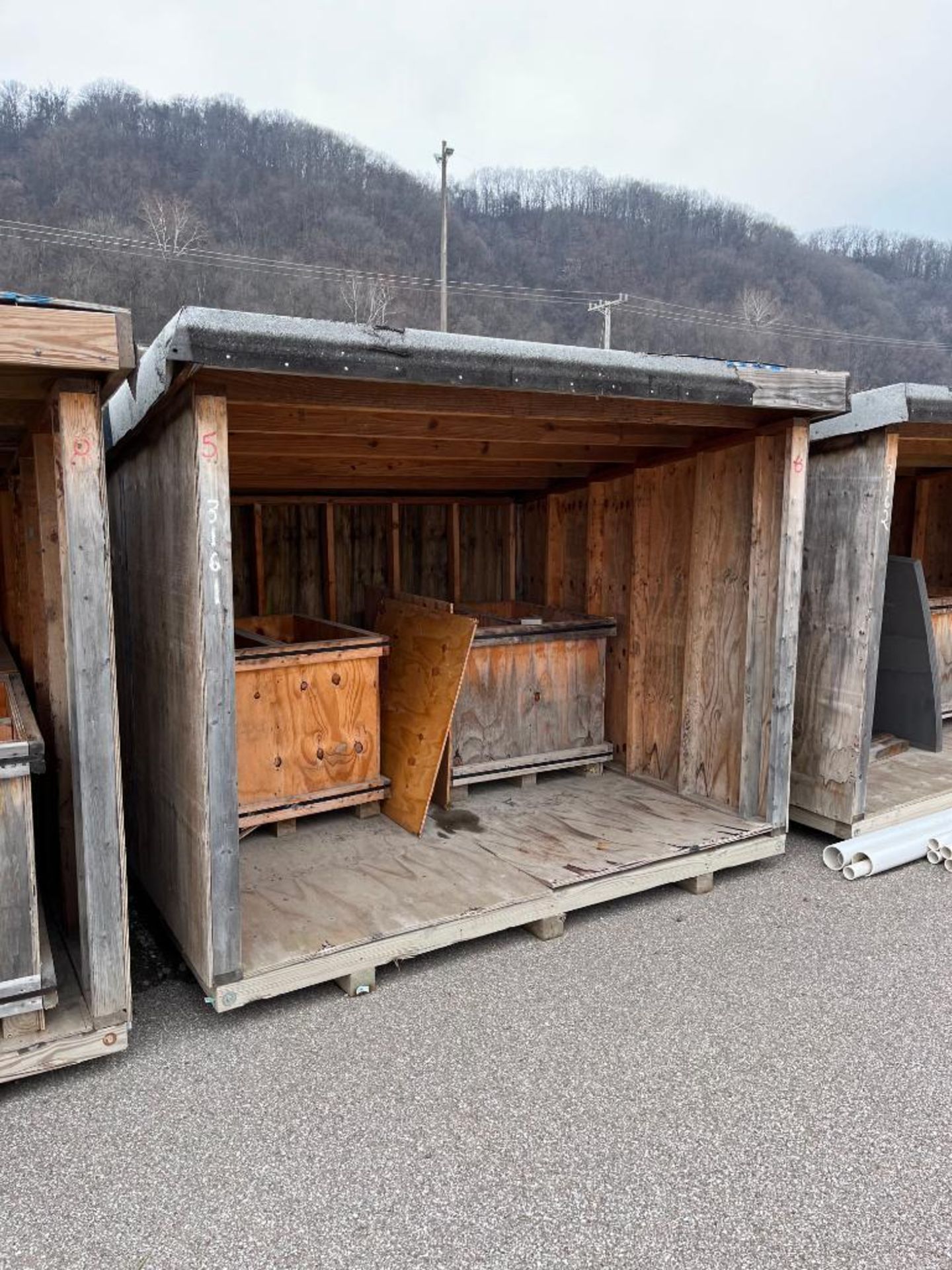 Shed & Content of Assorted Steel, 8' x 10' x 7'