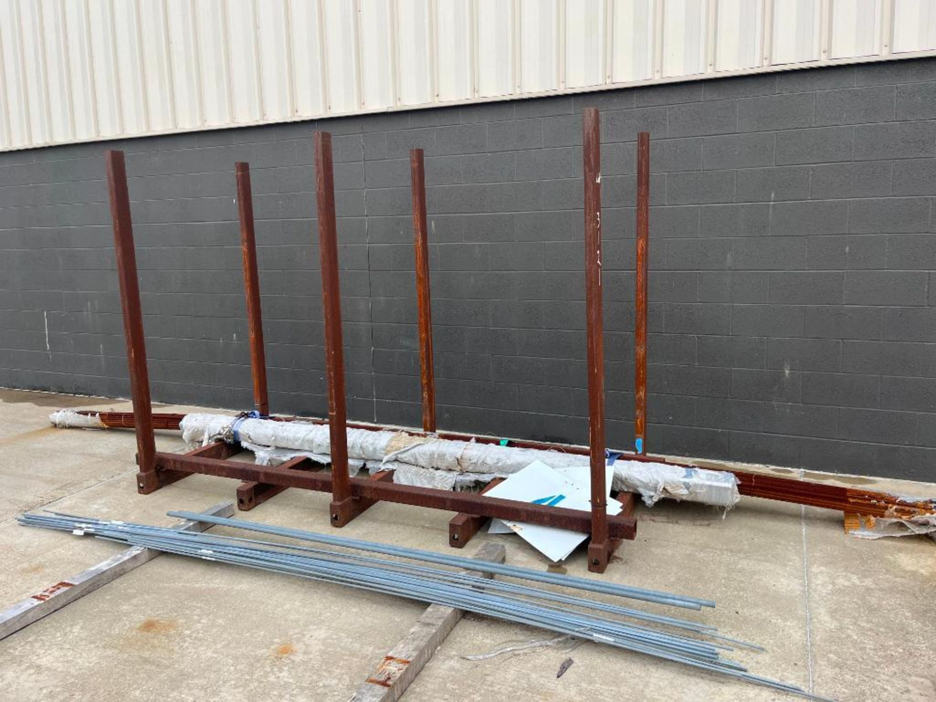 Steel Rack, 10' x 3' x 8' - Image 2 of 2