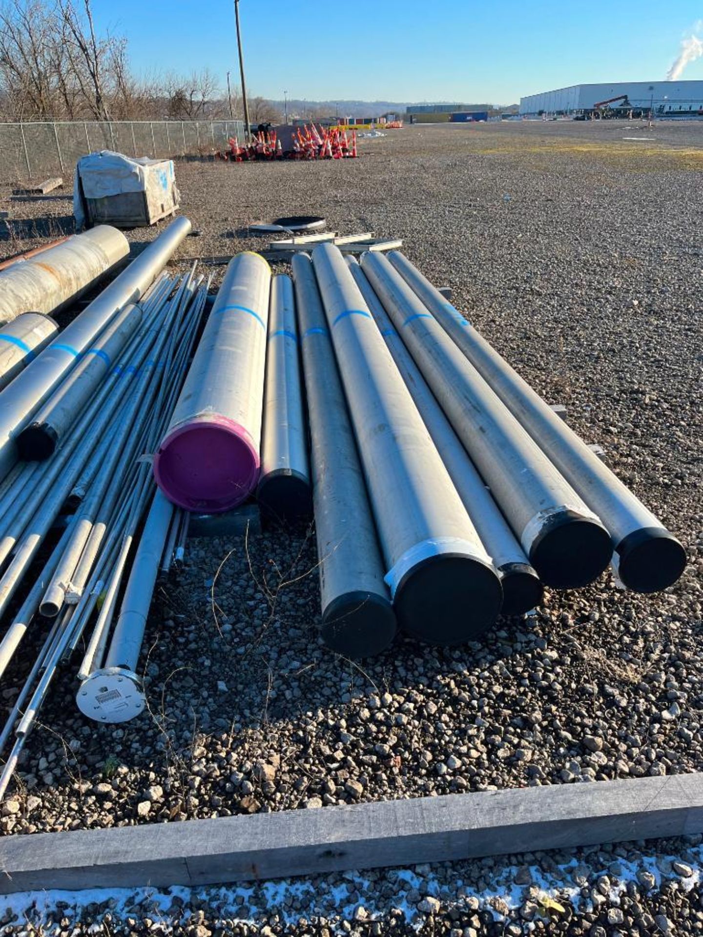 Assorted 340CL1 Stainless Pipe, 1"-18", Most Over 20', Fabricated Steel Pipe - Image 3 of 5