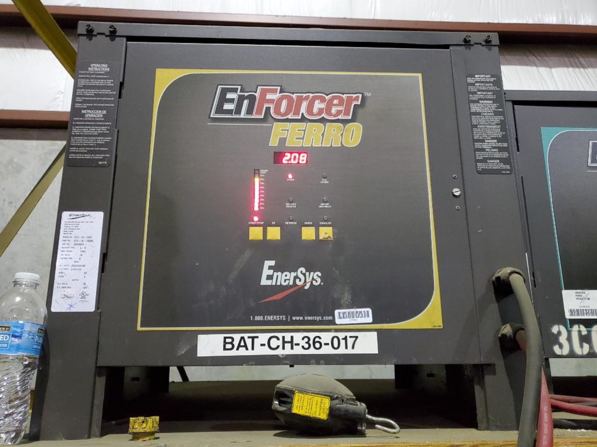 Enersys Enforcer Ferro 36V Forklift Battery Charger, Model EF3-18-1050 ...