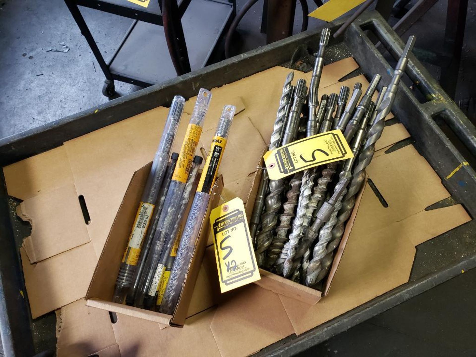 (2) Boxes of Rotary Hammer Drill Bits