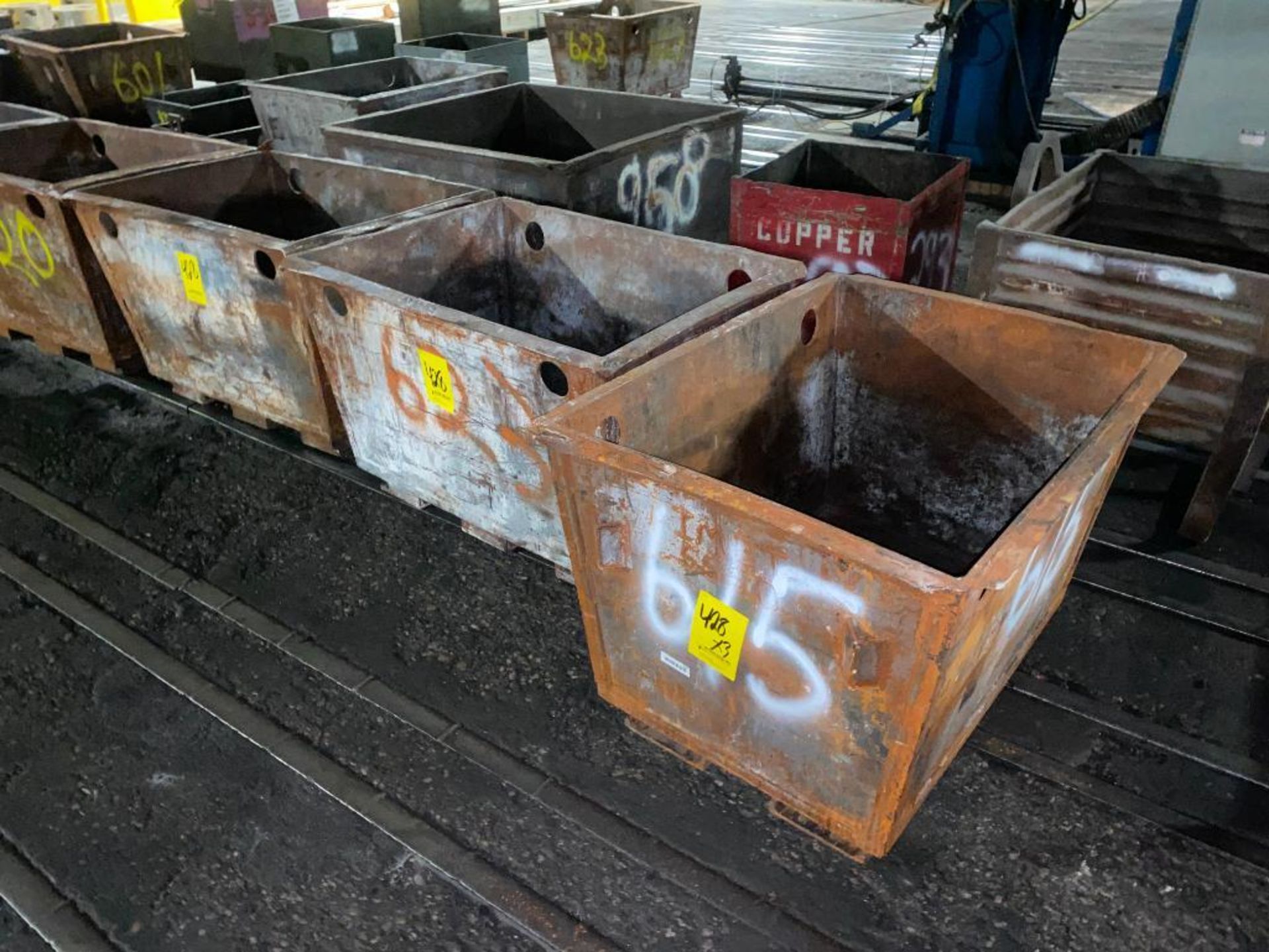 (3) Steel Containers