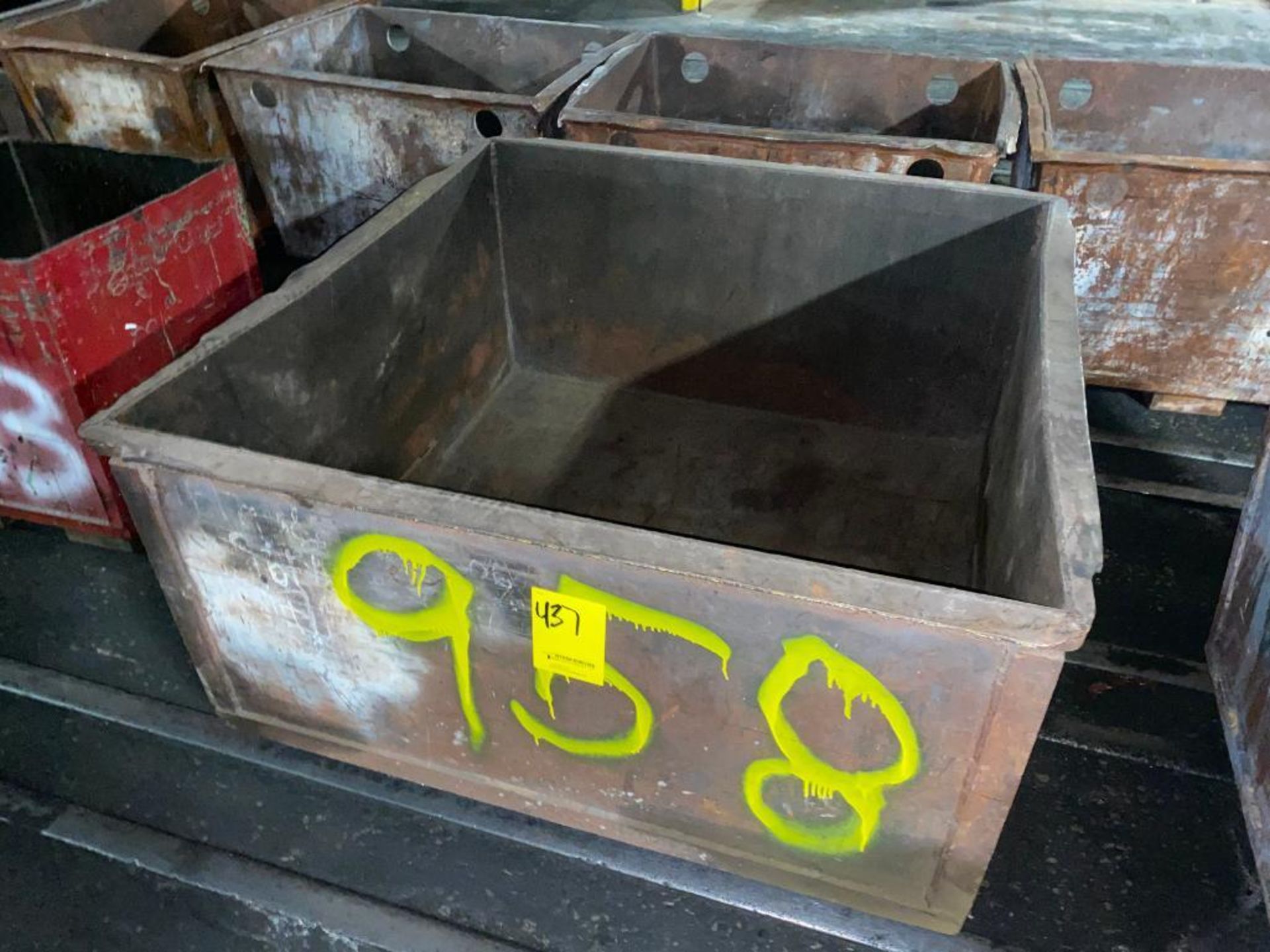 (3) Steel Containers