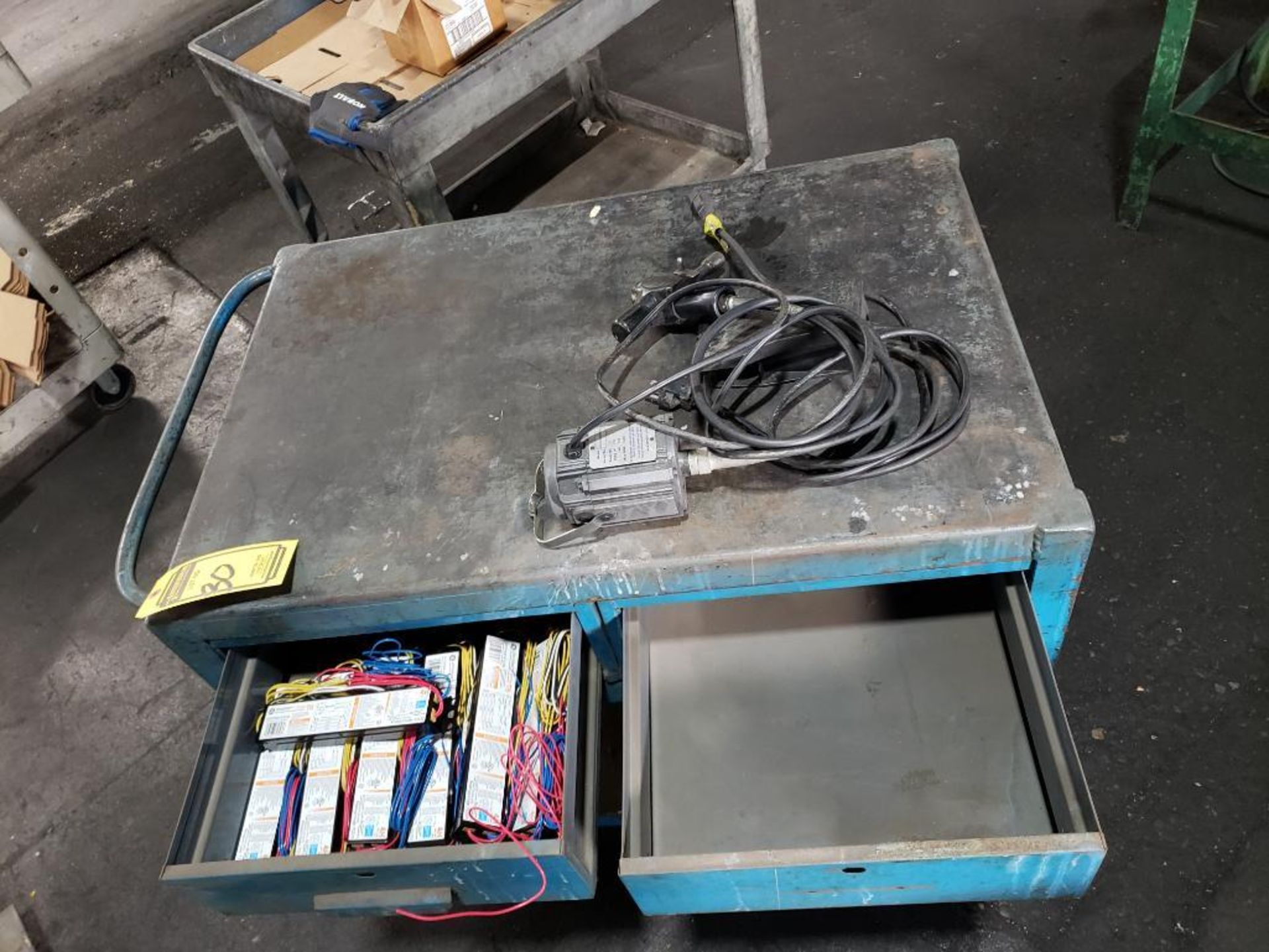 Cart w/ GE Ballasts